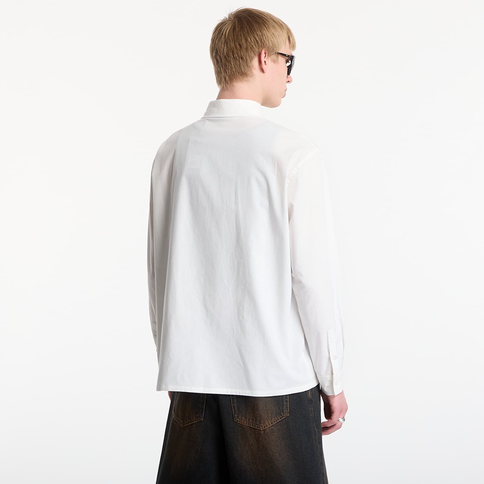 Ανδρικά πουκάμισα Wasted Paris Banshee Shirt Natural White