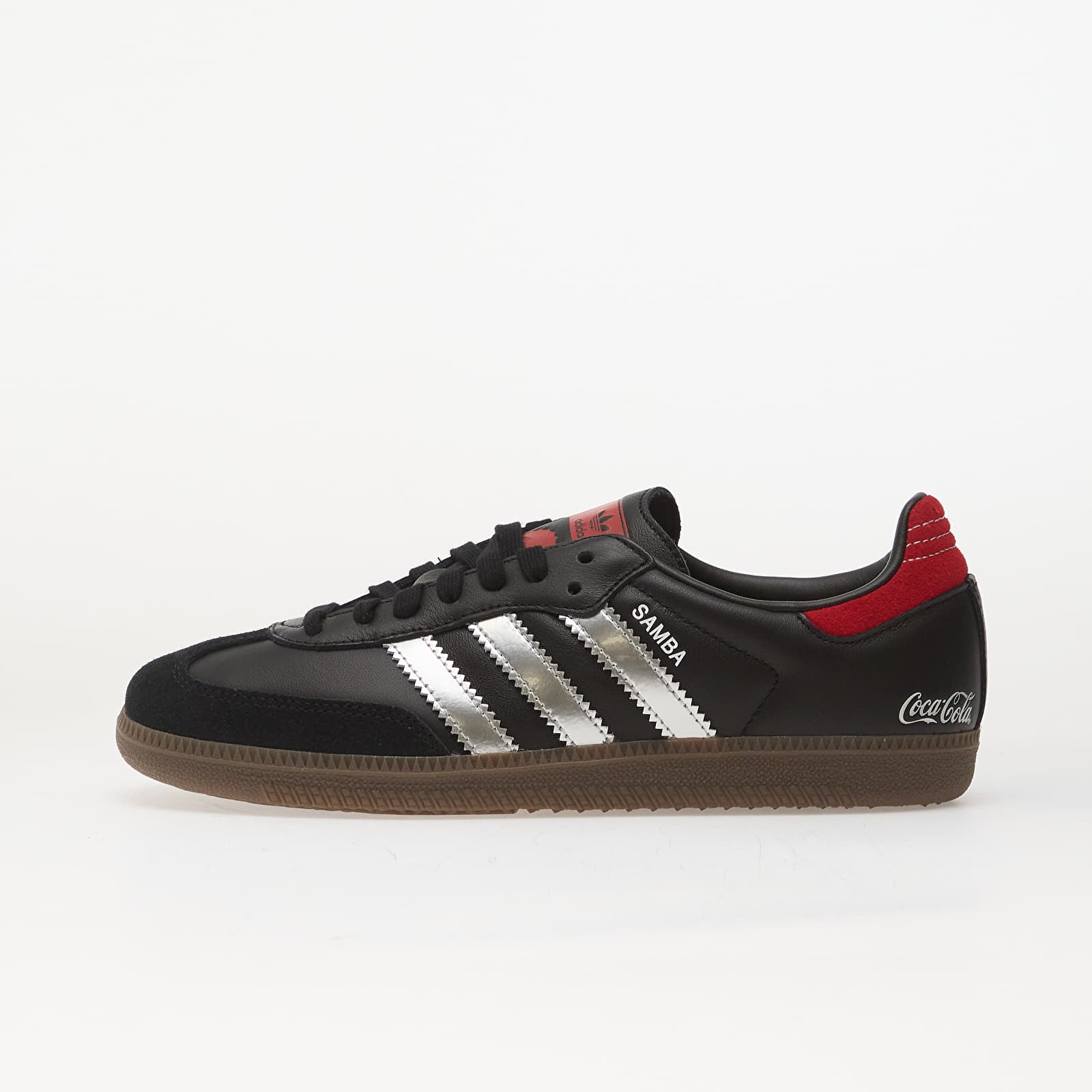Pánske tenisky a topánky adidas x Coca Cola Samba OG Core Black/ Gum5