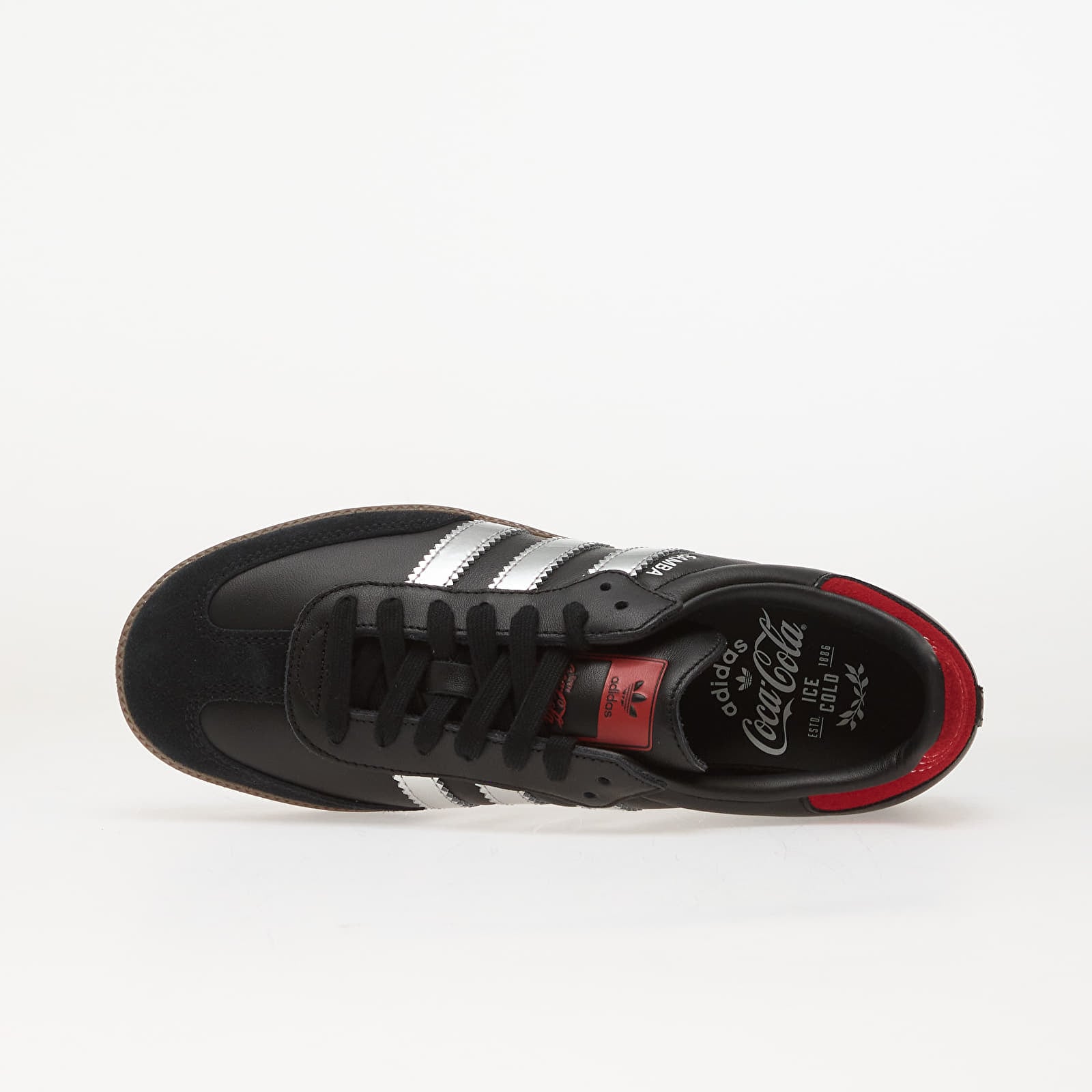 Pánske tenisky a topánky adidas x Coca Cola Samba OG Core Black/ Gum5