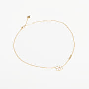 GUESS White Lotus Necklace