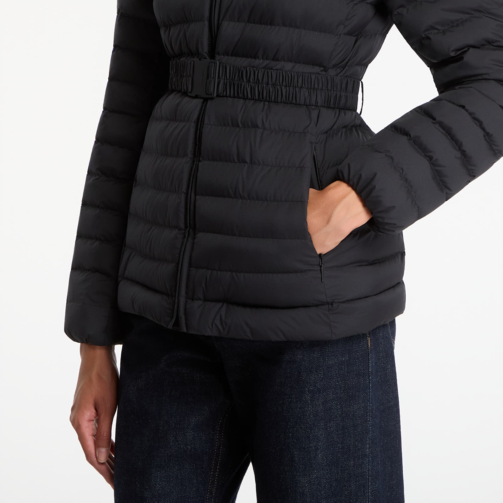 Bundy Calvin Klein Ulw Belted Puffer Jacket Black