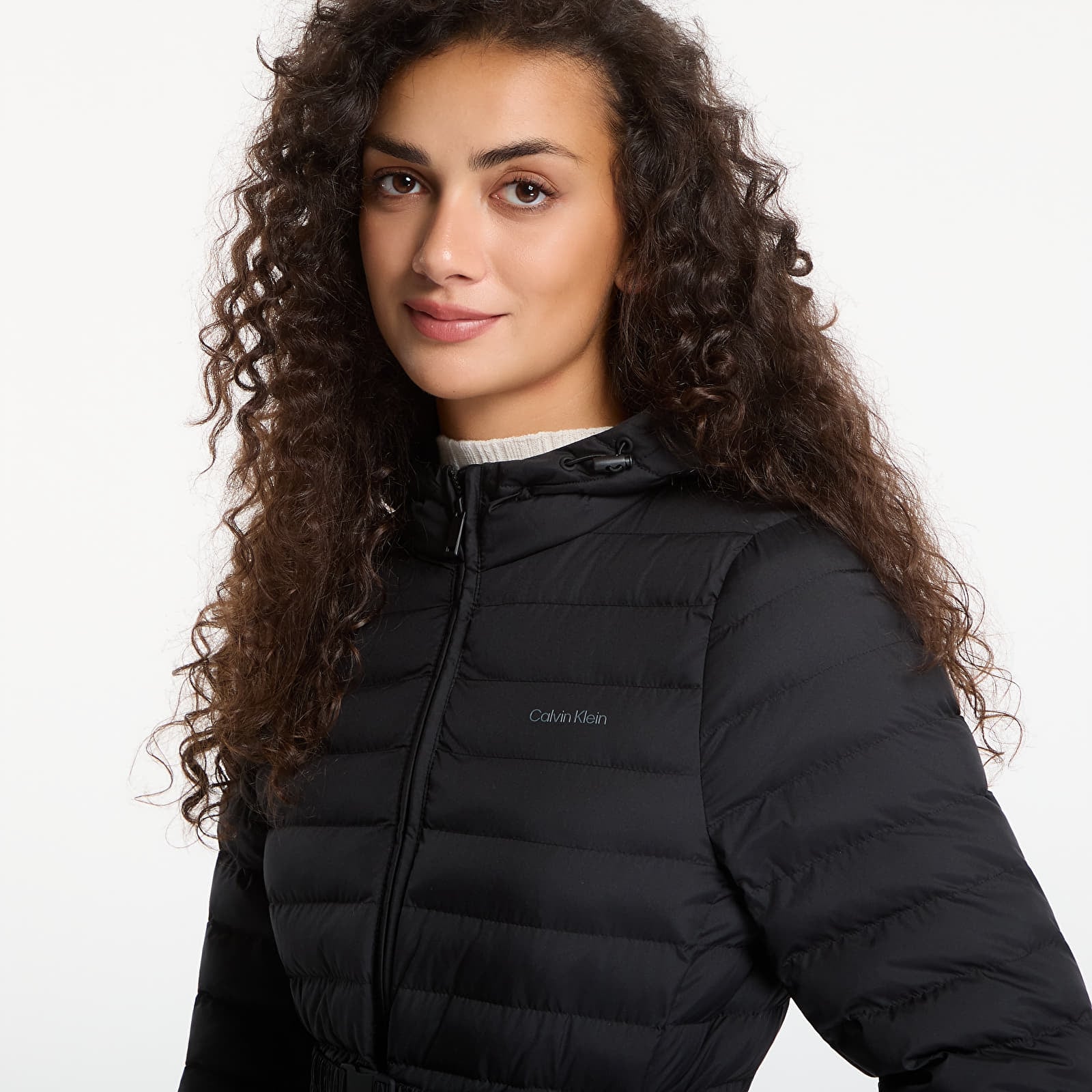 Bundy Calvin Klein Ulw Belted Puffer Jacket Black