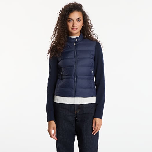 Куртка Tommy Hilfiger Lw Down Knit Mix Jacket Dark Night Navy
