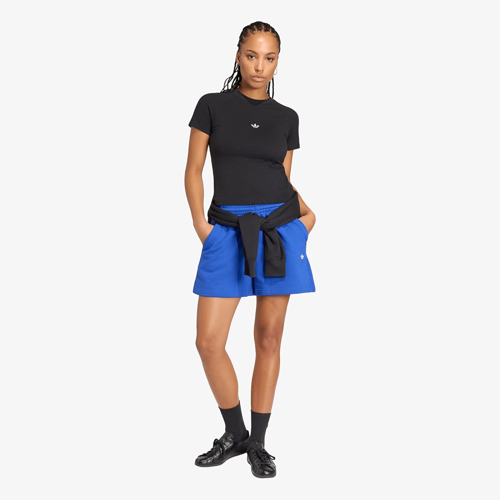 Ženske majice  adidas Essentials Slim T-Shirt Black