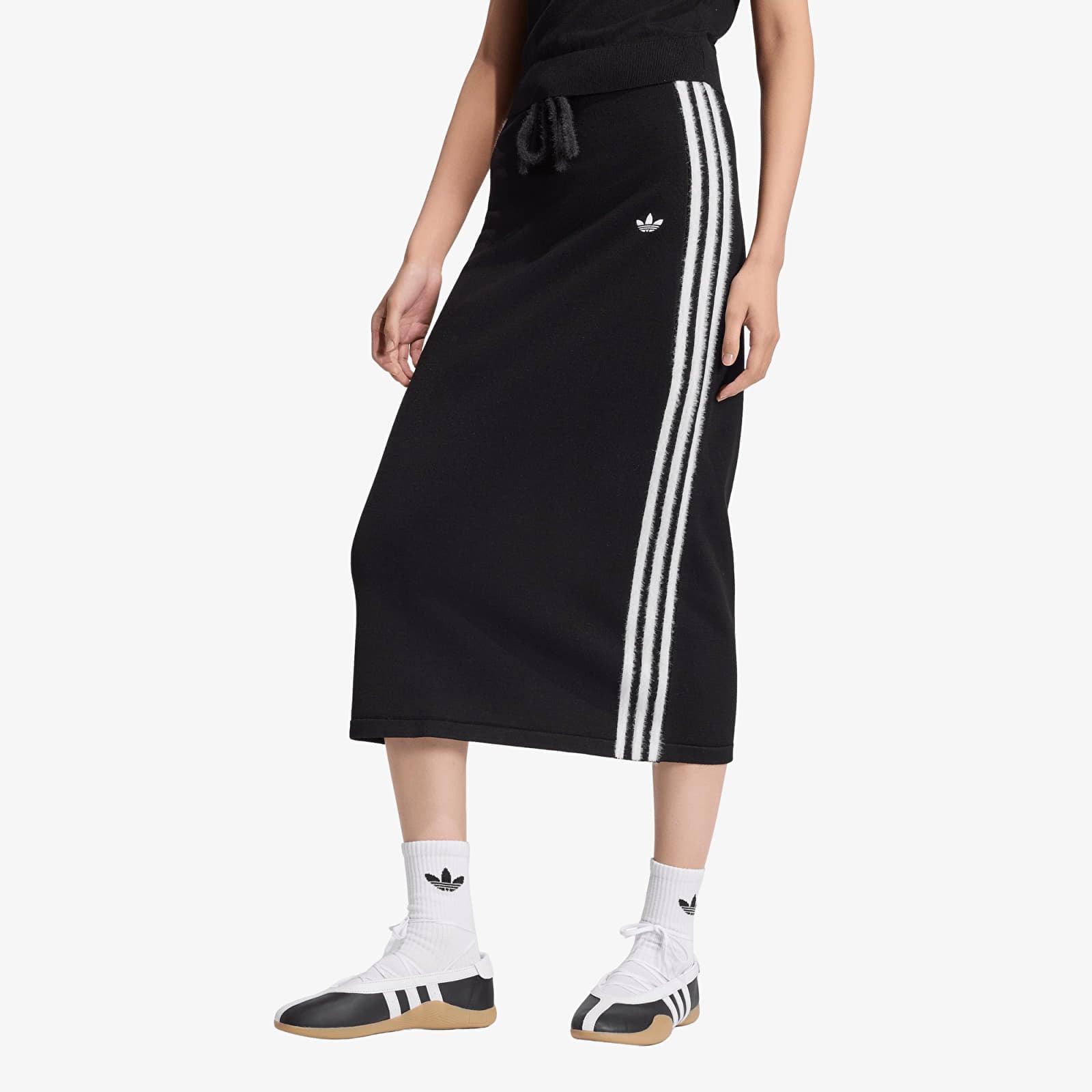 Dámske sukne adidas Knitted Skirt Black/ White