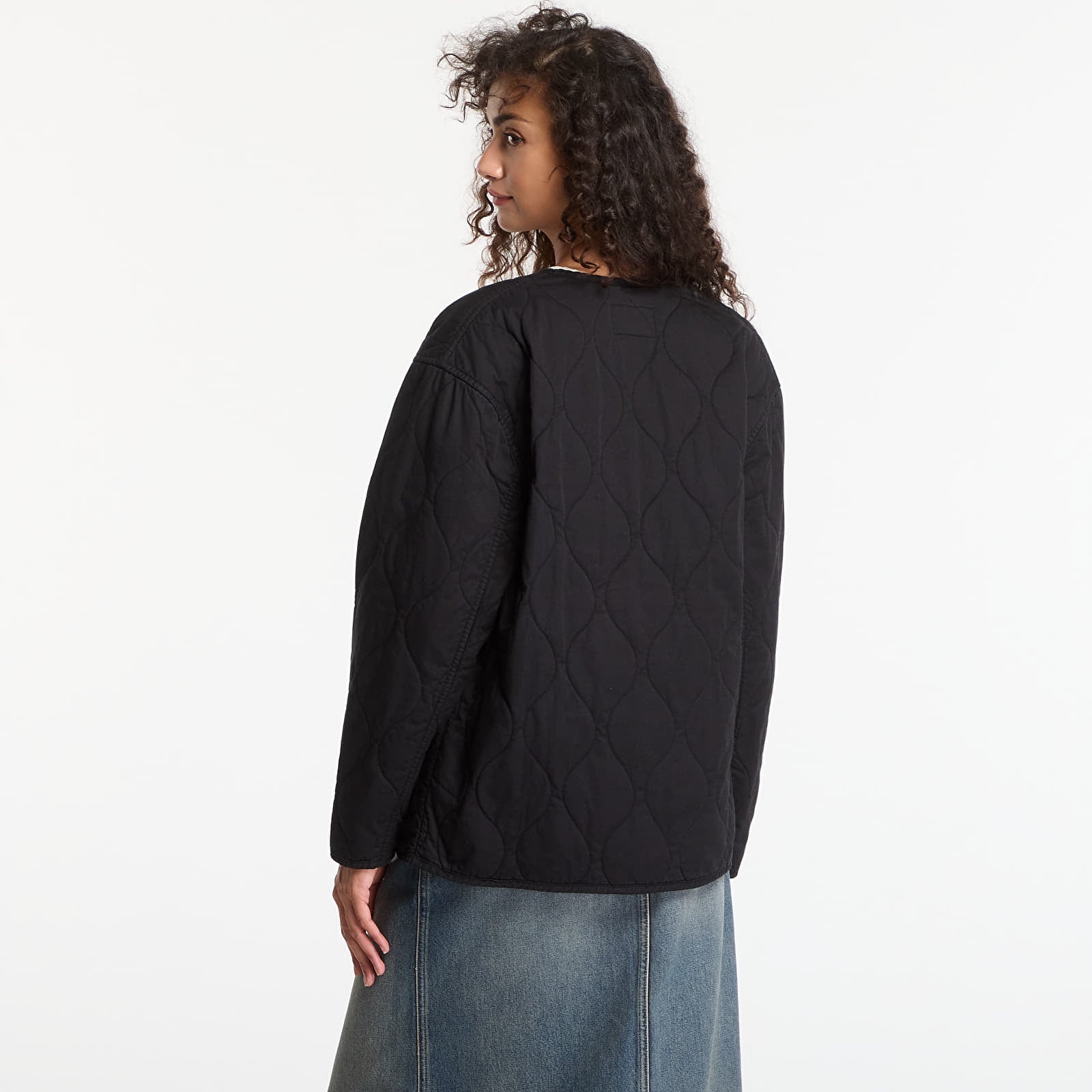 Jakker for menn Carhartt WIP Skyton Liner Black