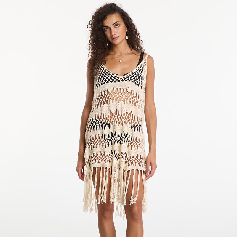 Klänning Desigual Pareo Willow Beads White