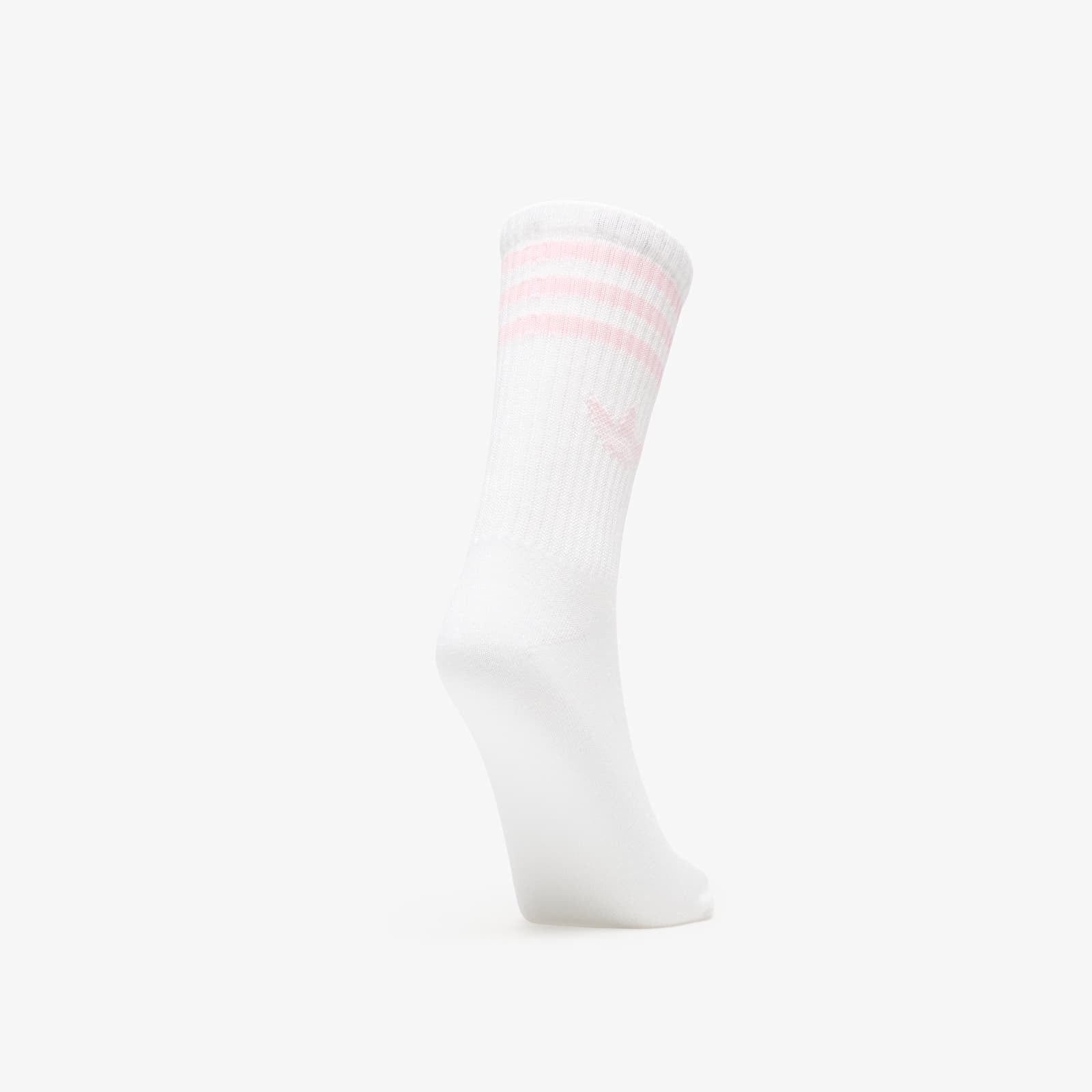 Pánske ponožky adidas 3-Stripes Crew Socks 3-Pack Wonder White/ Clear Pink/ Wonder Beige