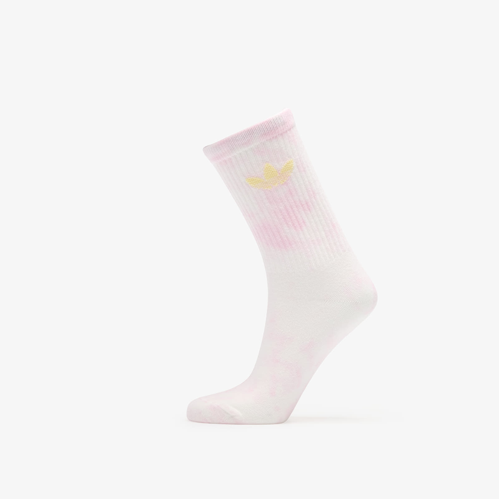 Herresokker adidas Tie Dye Crew Socks 3-Pack Off White/ Wonder Beige/ Dark Brown