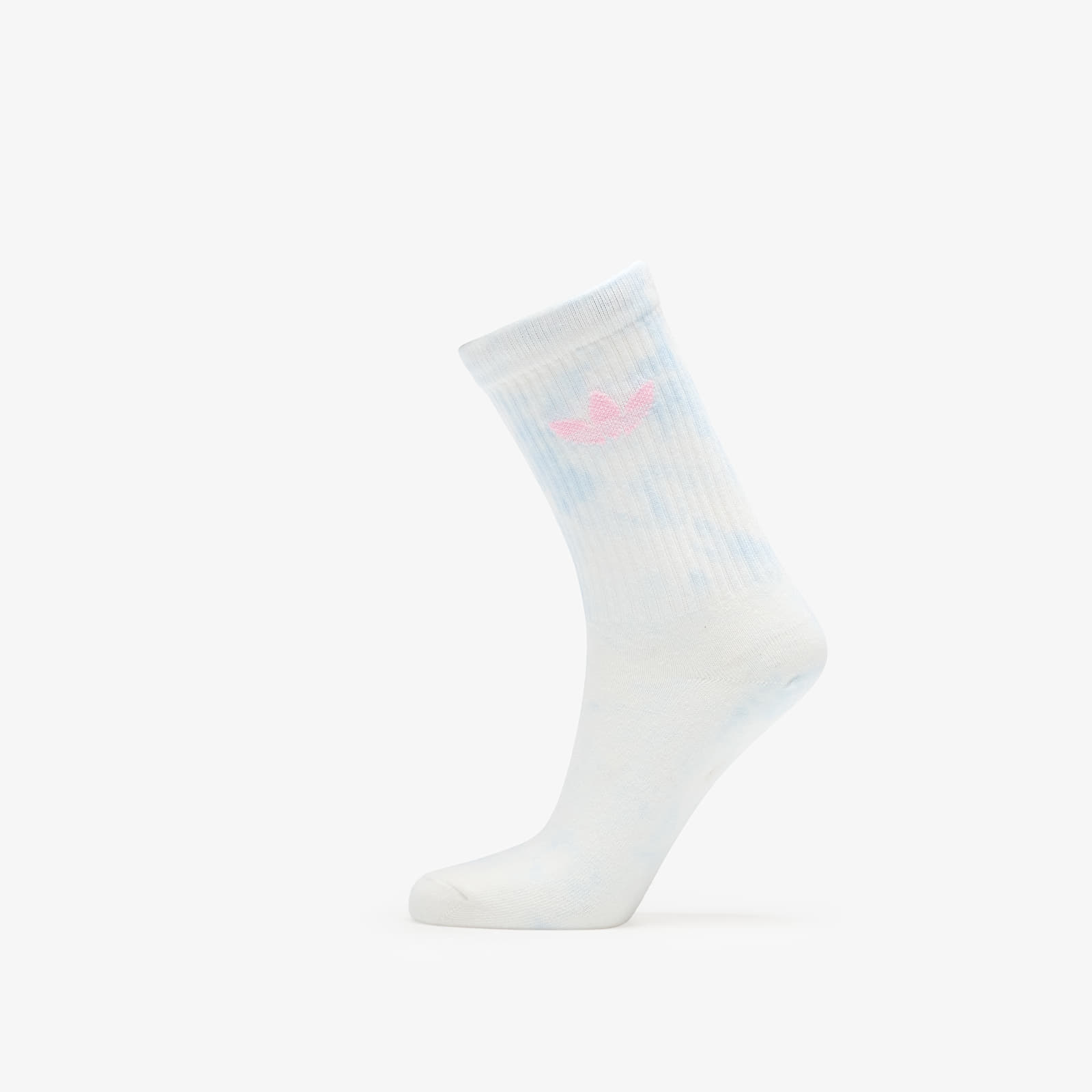 Herresokker adidas Tie Dye Crew Socks 3-Pack Off White/ Wonder Beige/ Dark Brown