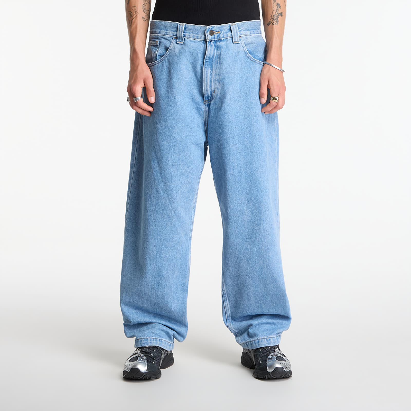 Blugi bărbați Carhartt WIP Brandon Pant Blue