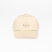 adidas Adicolor Classic Curved Foam Trucker Cap Khaki Three