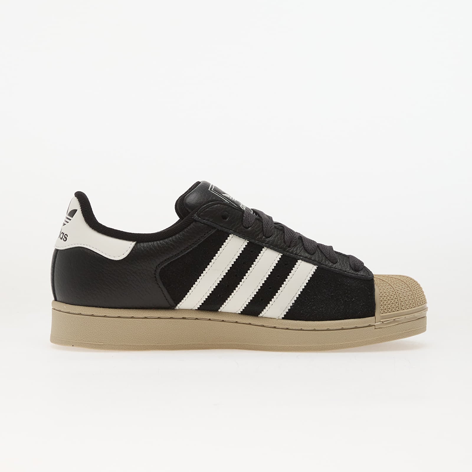 Turnschuhe und Schuhe für Männer adidas Superstar II Core Black/ Core White/ Khaki Three