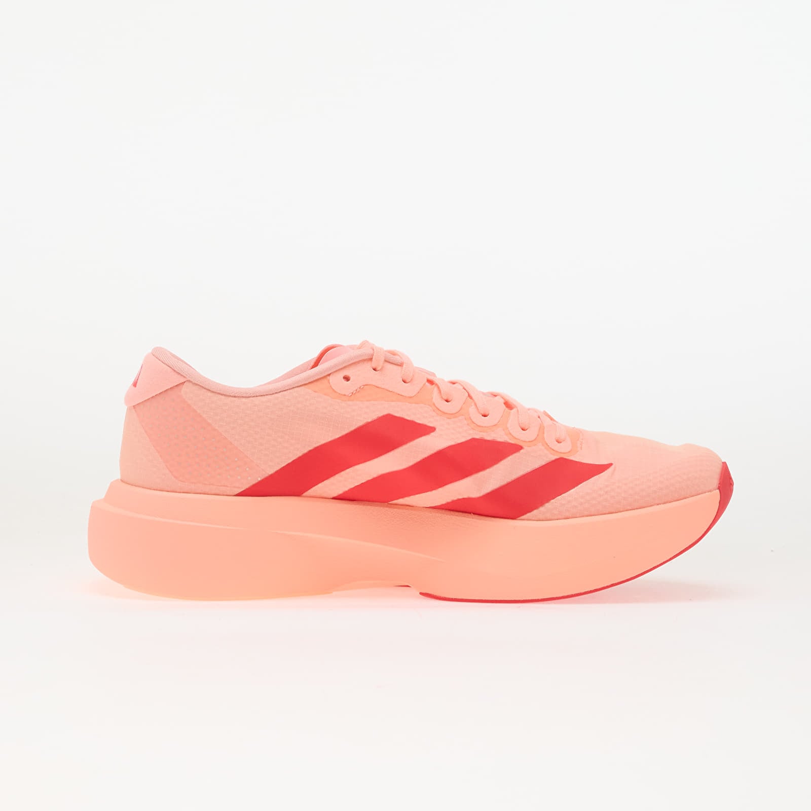 Naisten lenkkarit ja kengät adidas ADIZERO EVO SL Woven LIGHTSTRIKEPRO Running Frozen Turbo/ Lucid Red/ Silver Met.