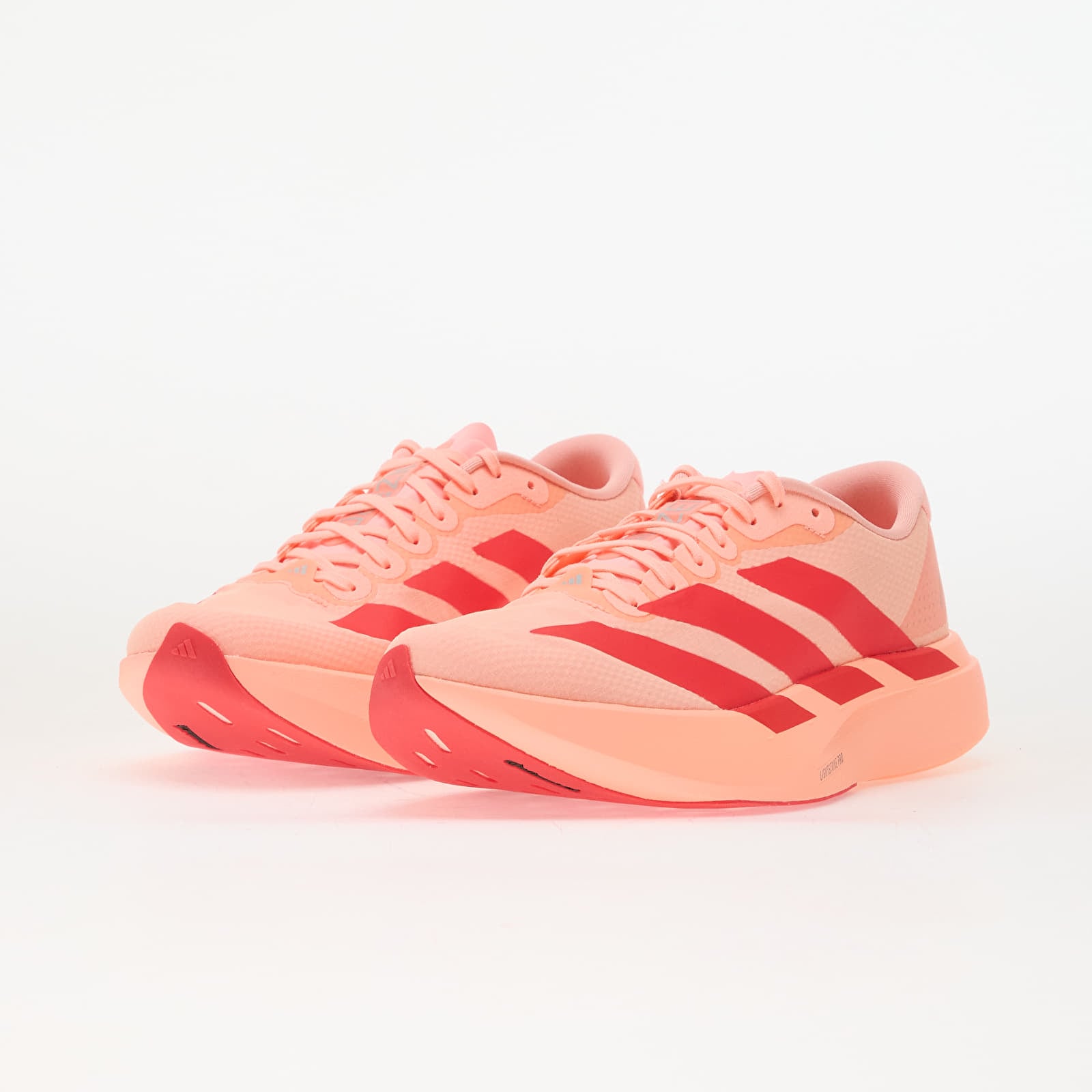 Naisten lenkkarit ja kengät adidas ADIZERO EVO SL Woven LIGHTSTRIKEPRO Running Frozen Turbo/ Lucid Red/ Silver Met.