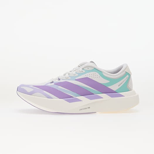 adidas ADIZERO EVO SL Exo LIGHTSTRIKEPRO Running Ftwr White/ Violet Fusion/ Pulse Mint
