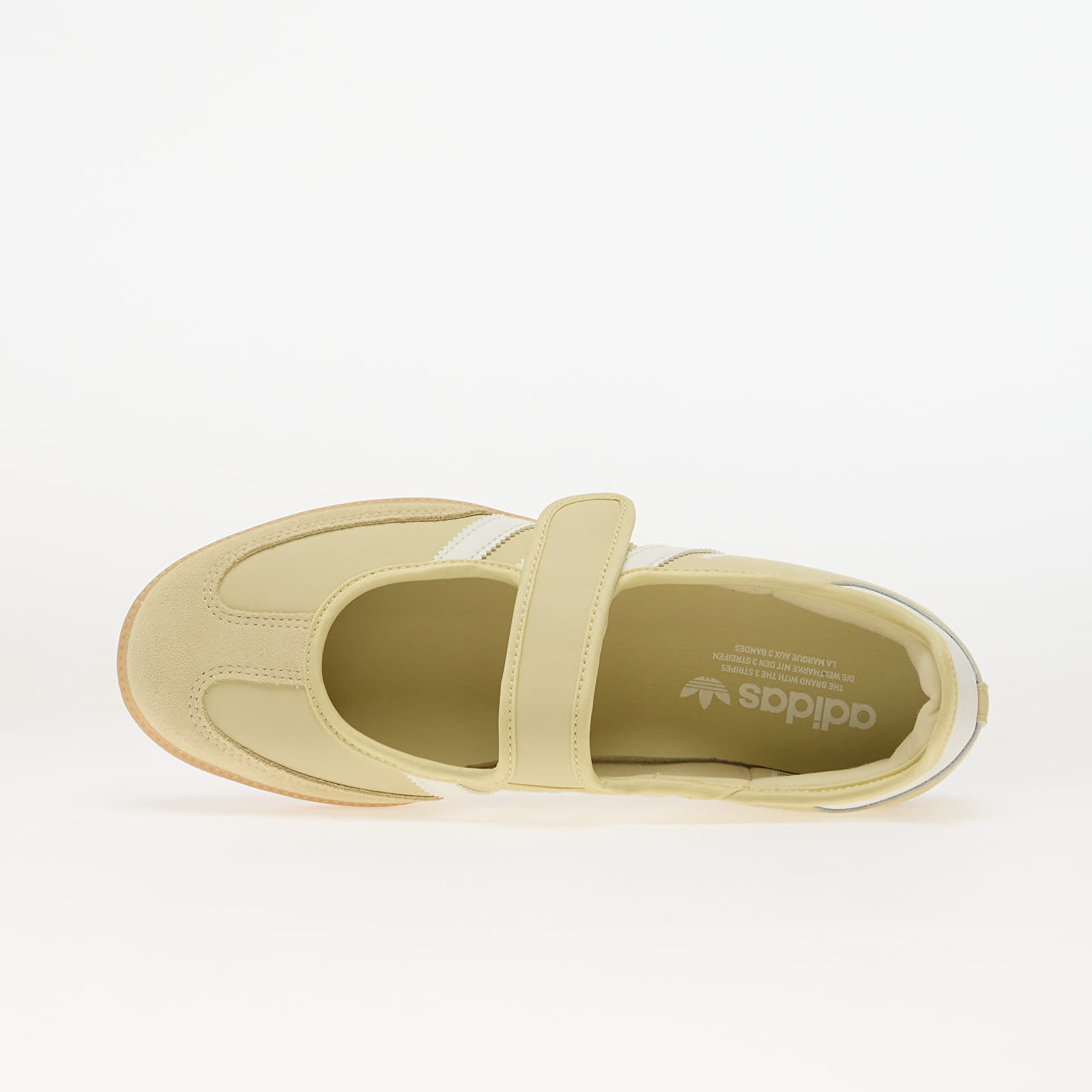 Chaussures et baskets femme adidas Samba Jane Dual Yellow/ Off White/ Gum4