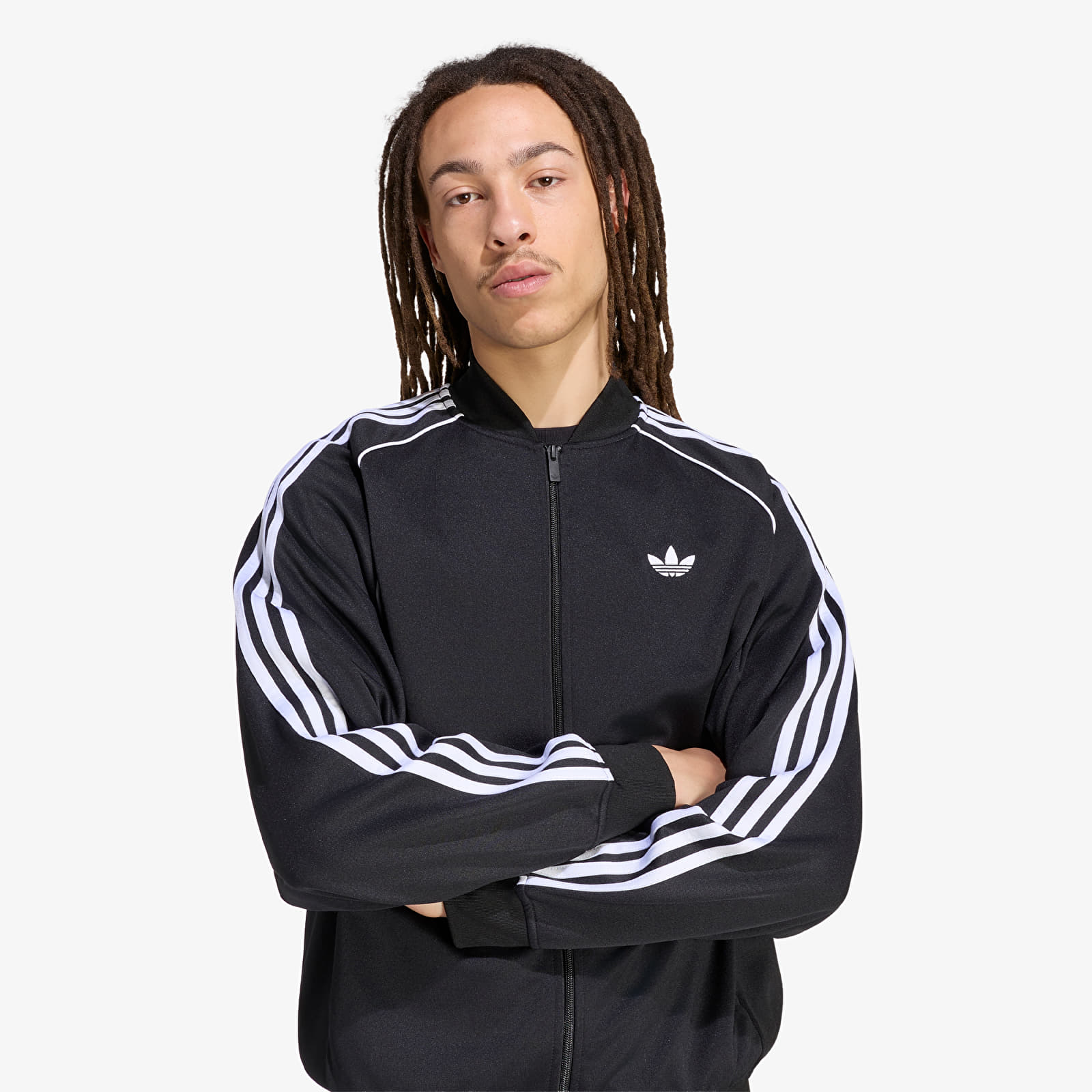 Muške jakne adidas Adicolor Classics Loose Track Top Black