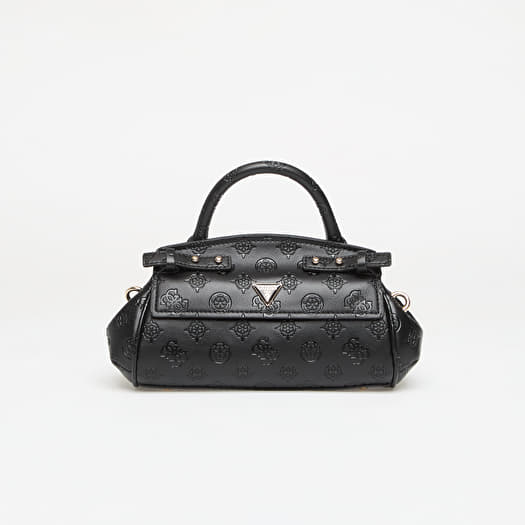 GUESS Diana Mini Top Handle Flap Black Logo