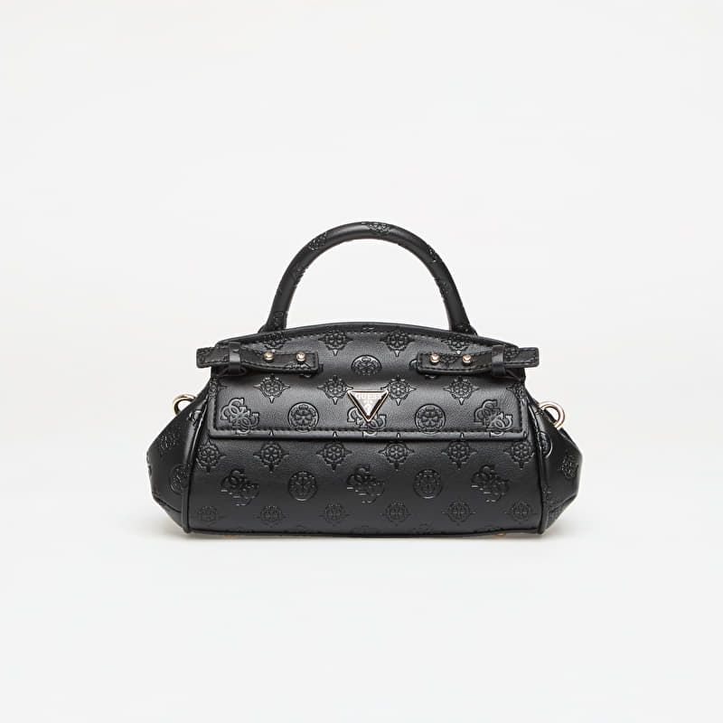 GUESS Diana Mini Top Handle Flap Black Logo
