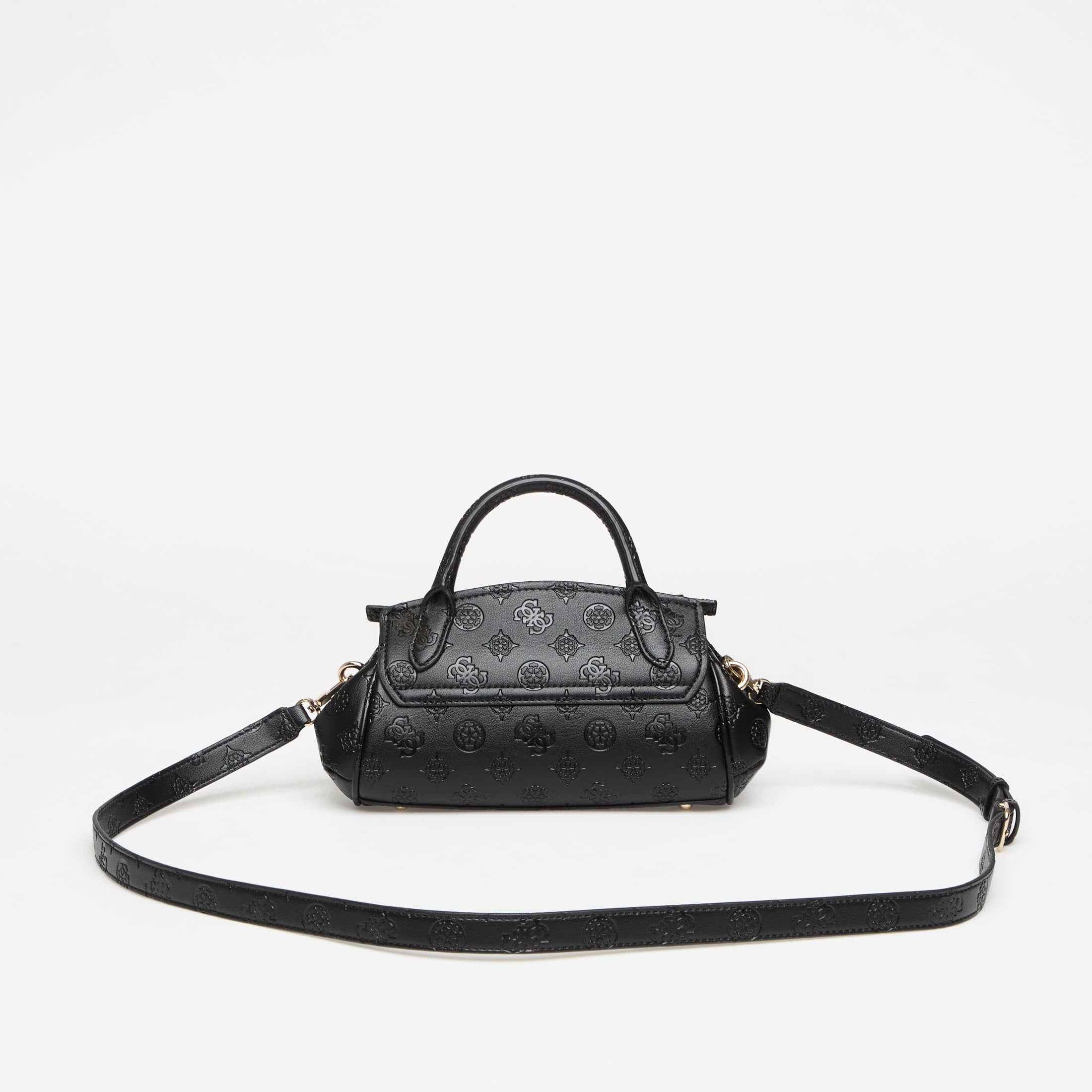 GUESS Diana Mini Top Handle Flap Black Logo Universal