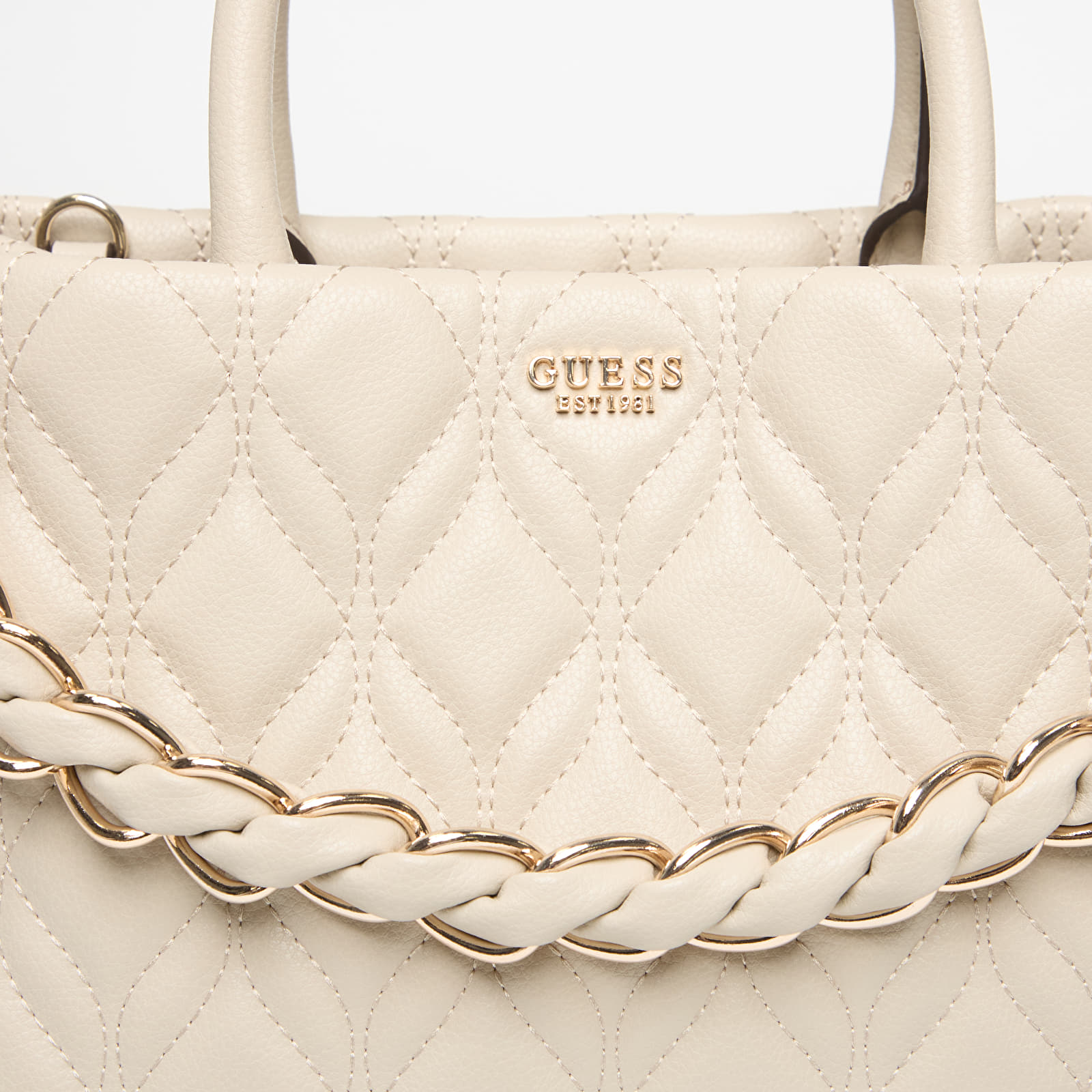Sacs à main pour femmes GUESS Maxine Girlfriend Satchel Light Taupe