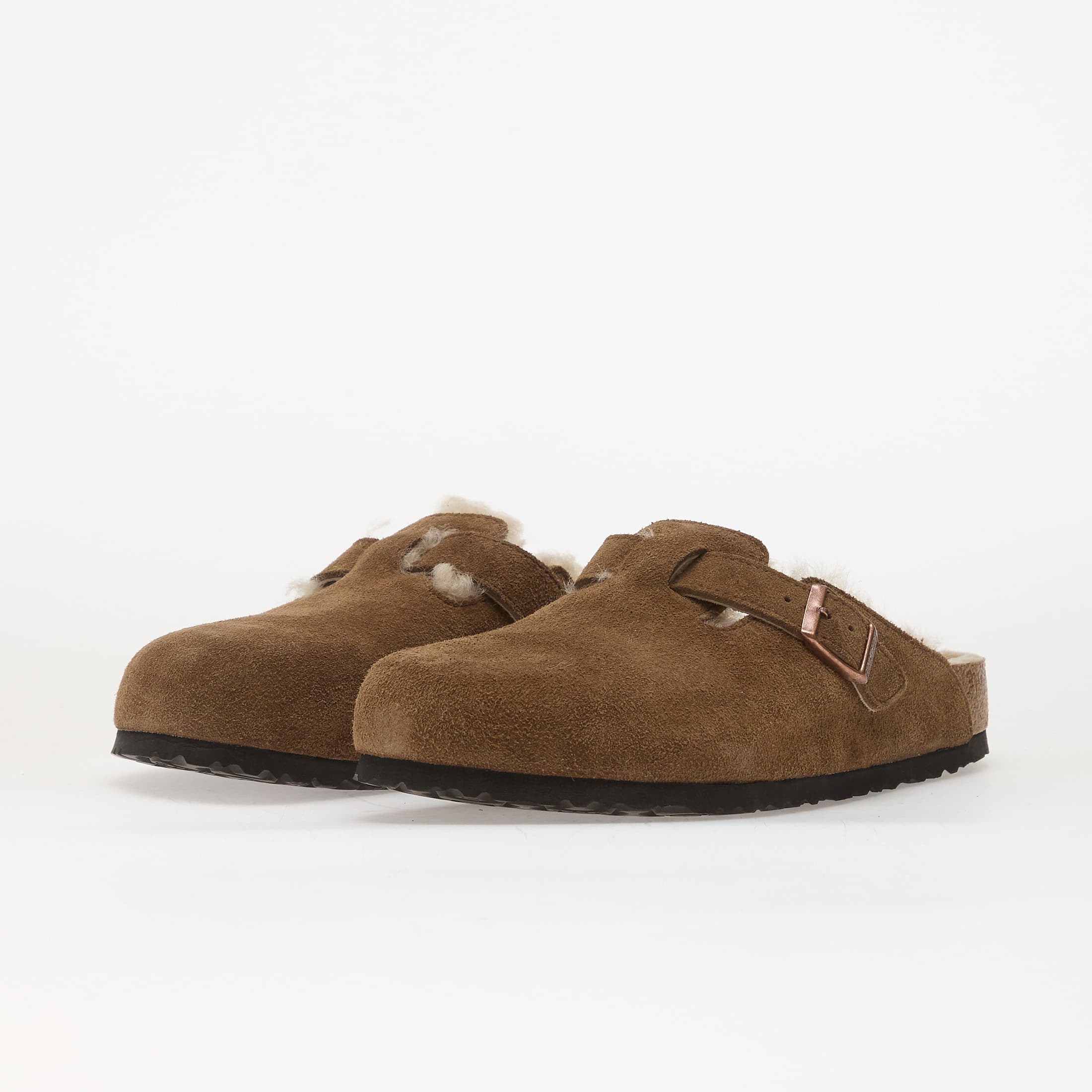 Birkenstock Παπούτσια Birkenstock Boston Shear LEVE Dark Tea 44 - 6