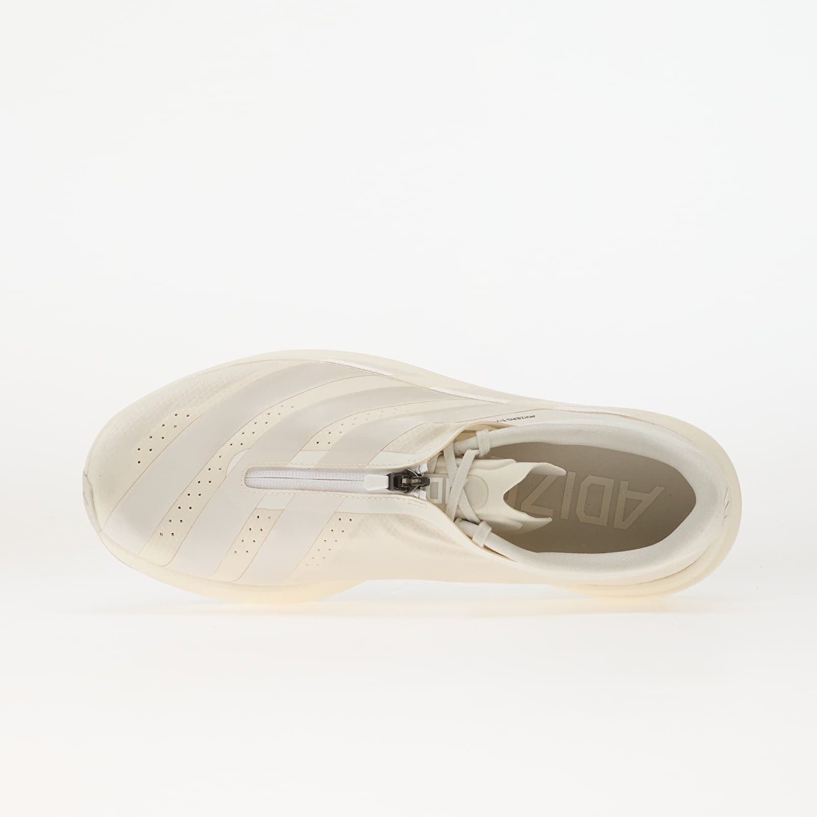 Încălțăminte și sneakerși pentru bărbați adidas ADIZERO EVO SL Zip LIGHTSTRIKEPRO Running Core White/ Zero Met./ Orbit Grey
