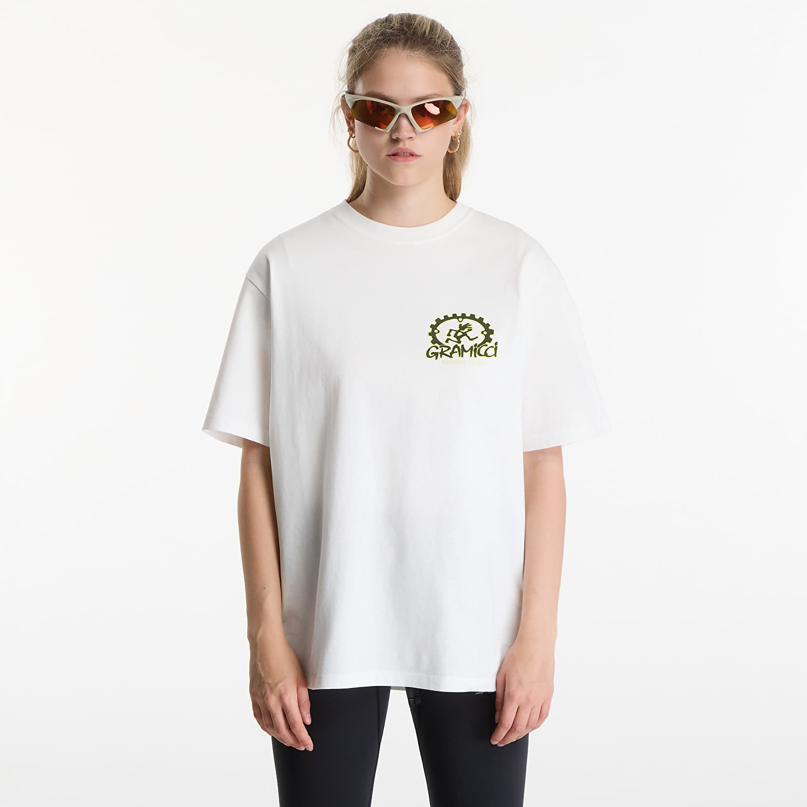 T-shirts homme Gramicci Equipped For Dirt Tee UNISEX White
