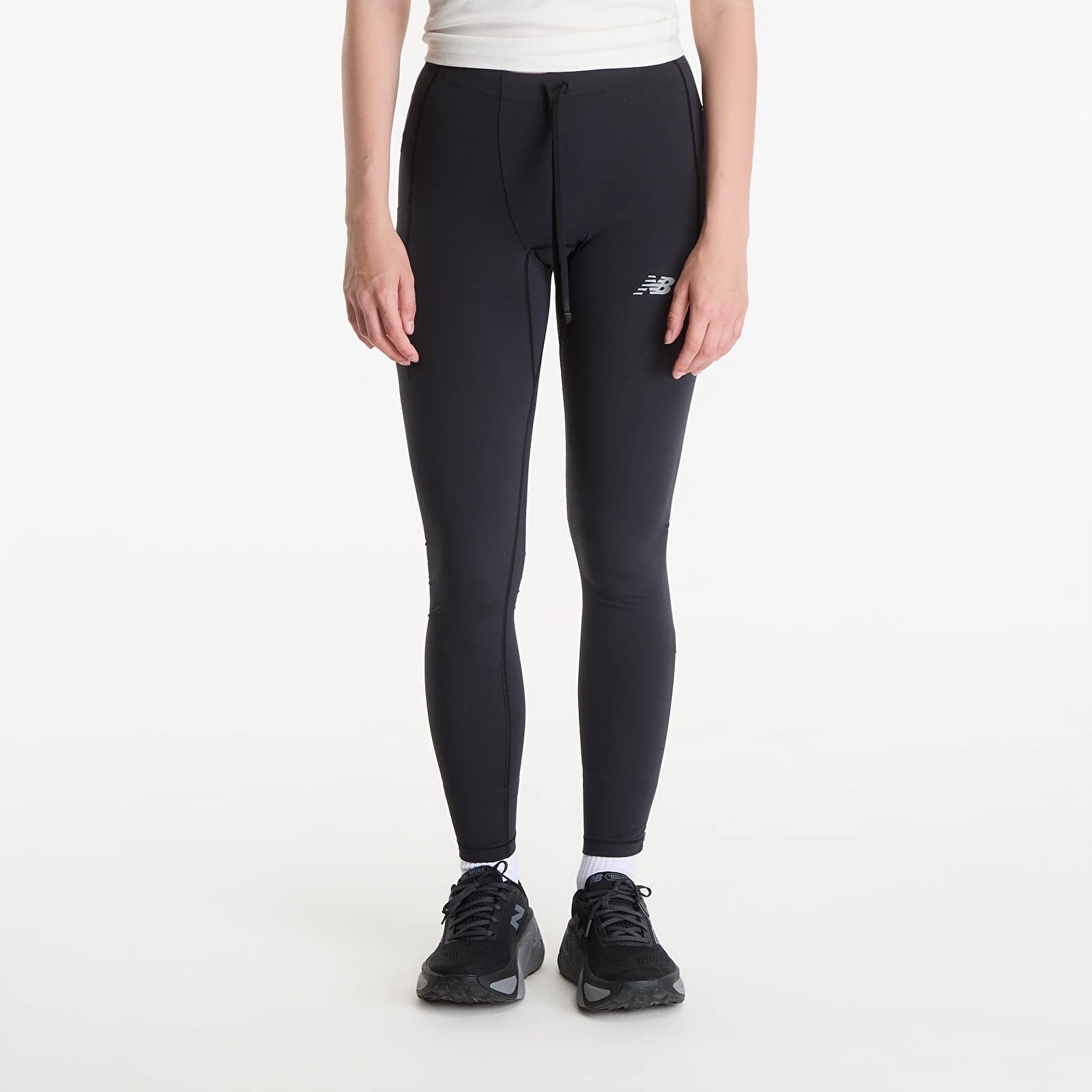 Men's leggings New Balance RC Pocket Tight 28” Black Bk