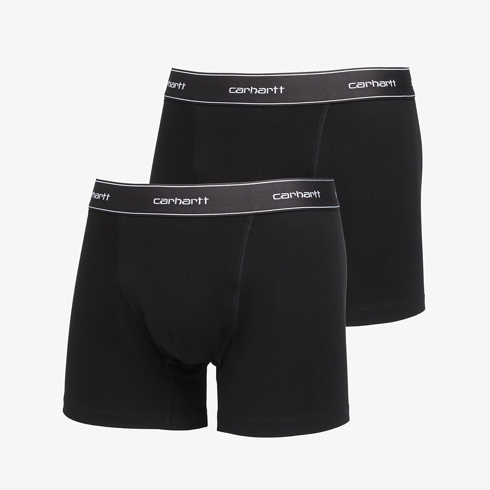 Boxers para hombre Carhartt WIP Cotton Trunks Black/ Black