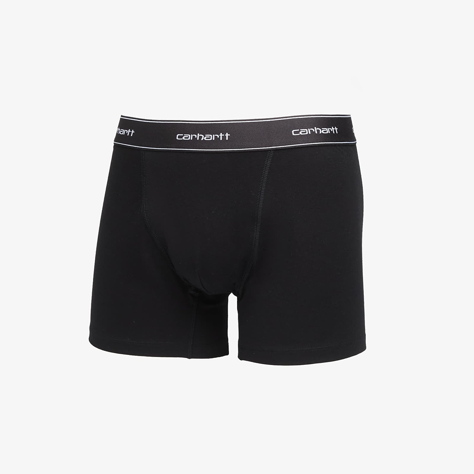 Boxers para hombre Carhartt WIP Cotton Trunks Black/ Black