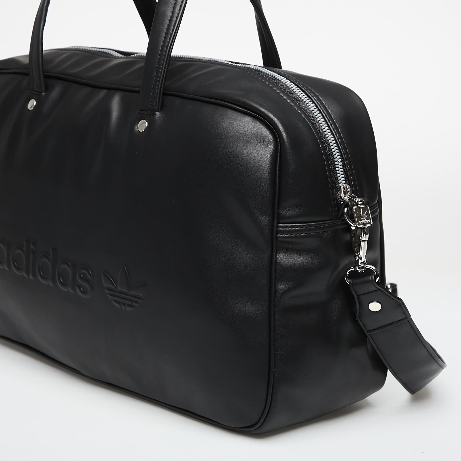Bolsas de ombro masculinas adidas Holdall Airliner Handbag Black