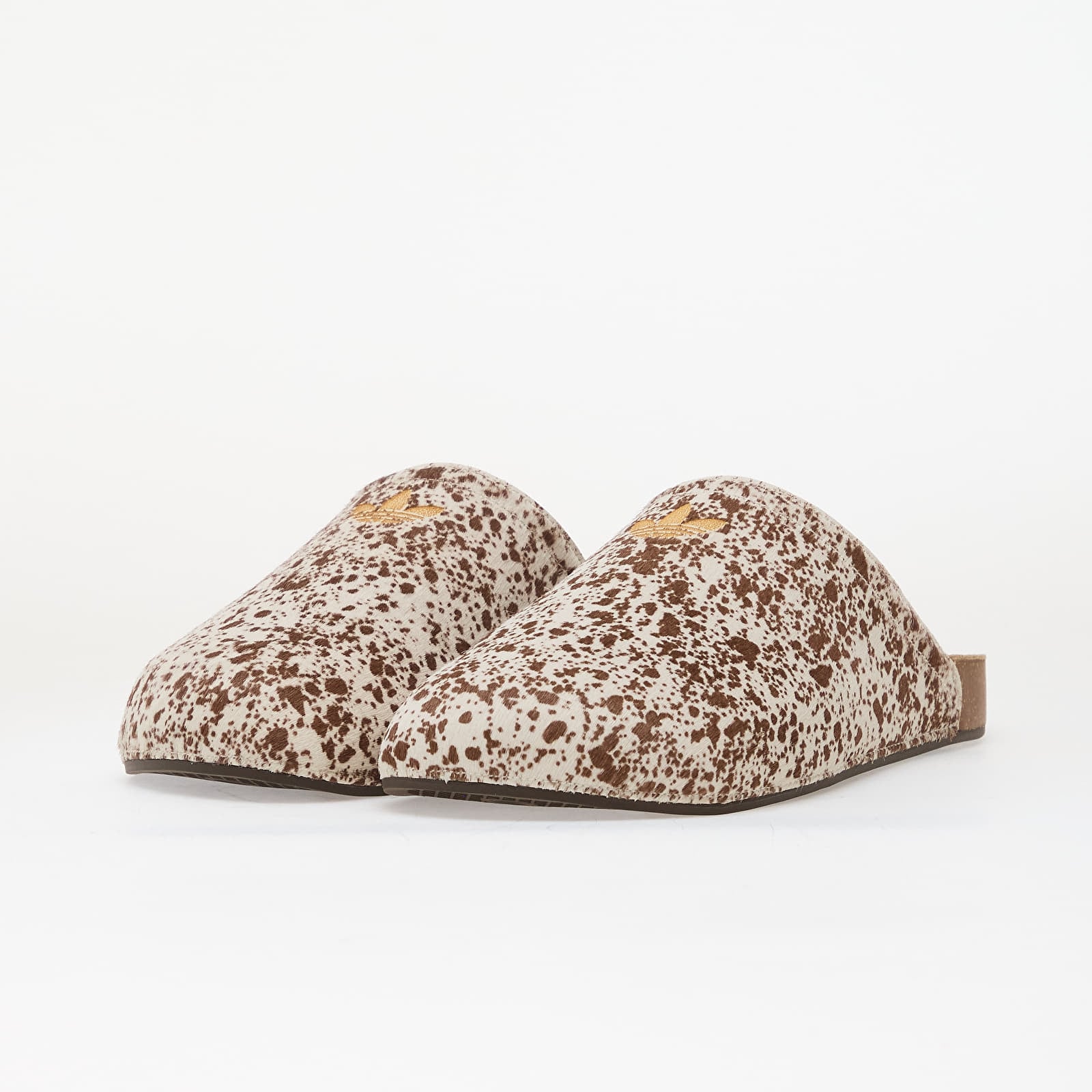 Herenschoenen adidas Adimule Slides Off White/ Preloved Brown/ Aurora Coffee