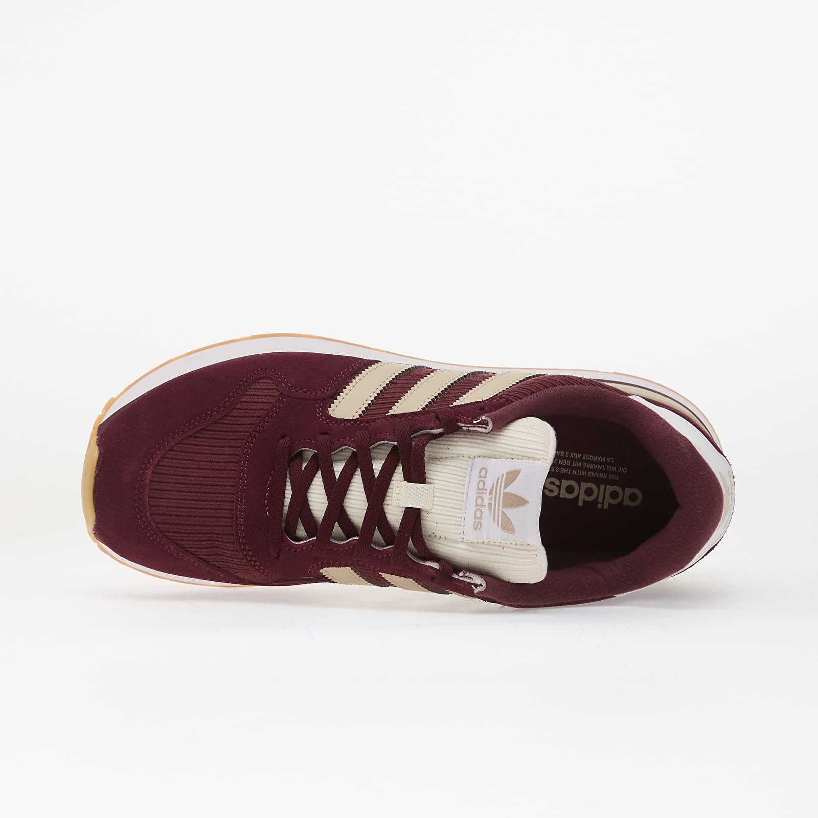 Herenschoenen adidas Zx 500 Rs Maroon/ Wonder Beige/ Ftwr White