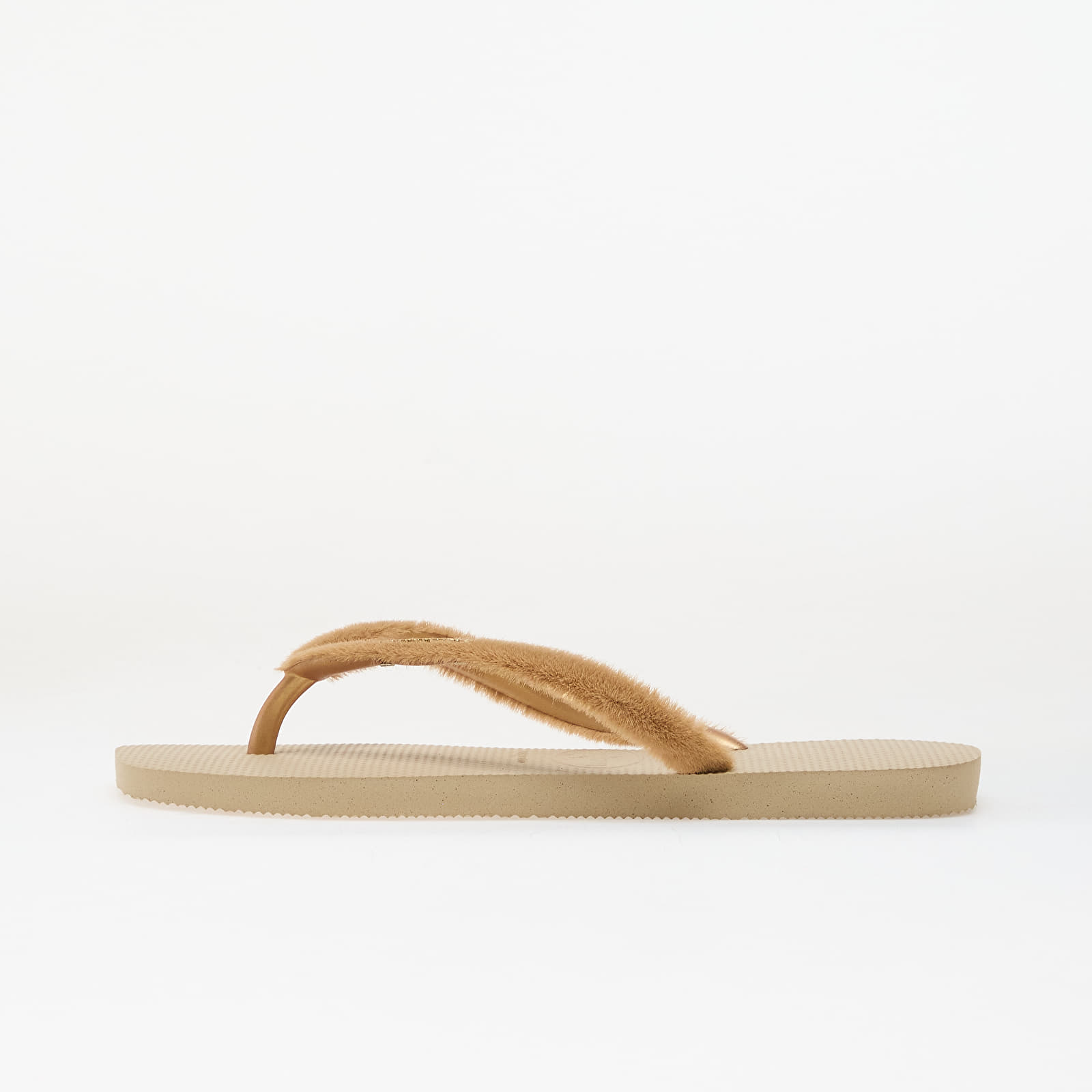Dámske šľapky Havaianas Slim Square Plush Sand Grey