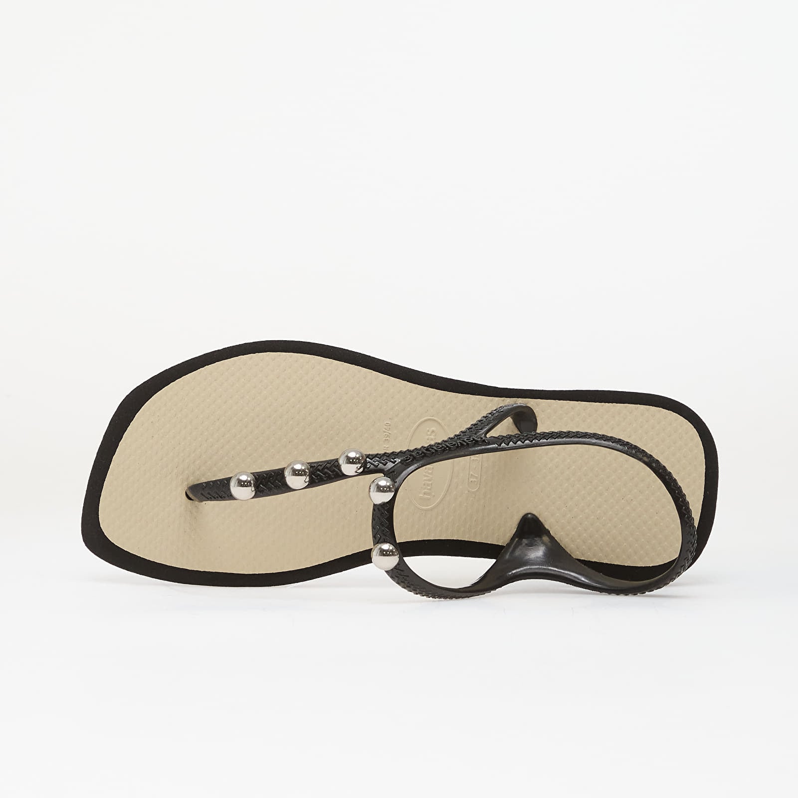Жіночі шльопанці Havaianas Flash Fusion Black/ Beige