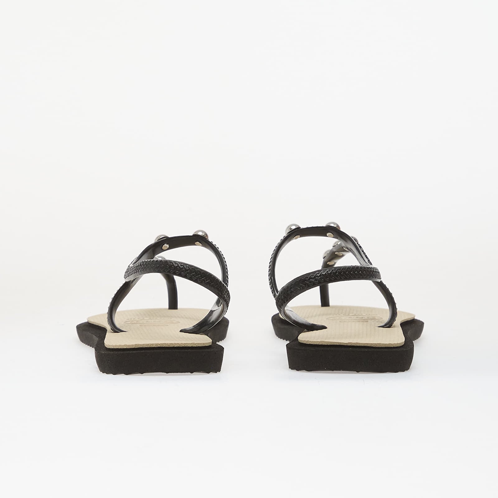 Жіночі шльопанці Havaianas Flash Fusion Black/ Beige