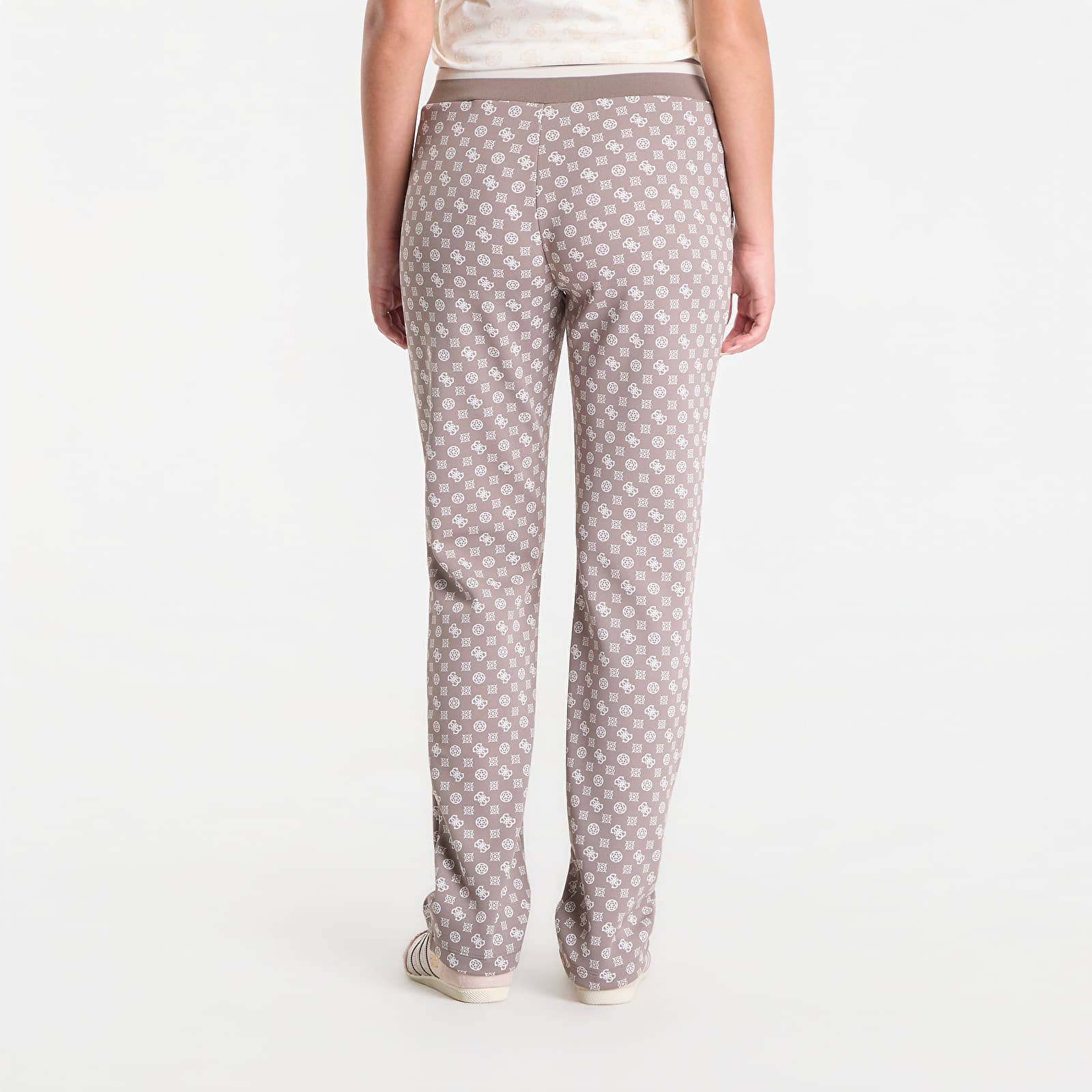 Дамски панталон GUESS New Aggie Long Pant Aop/ Ologra