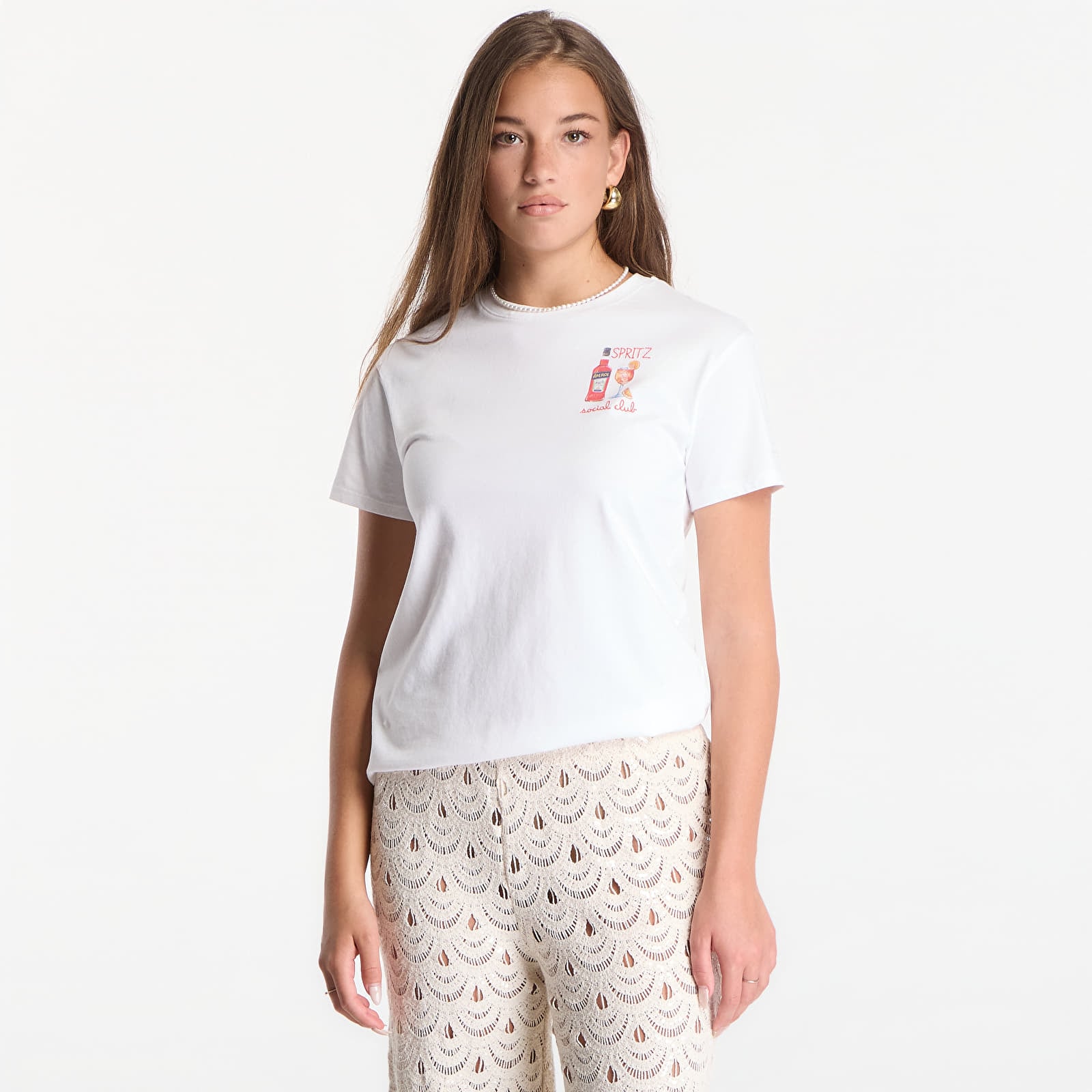T-shirts femme MC2 Saint Barth Emilie T-Shirt Social Spritz