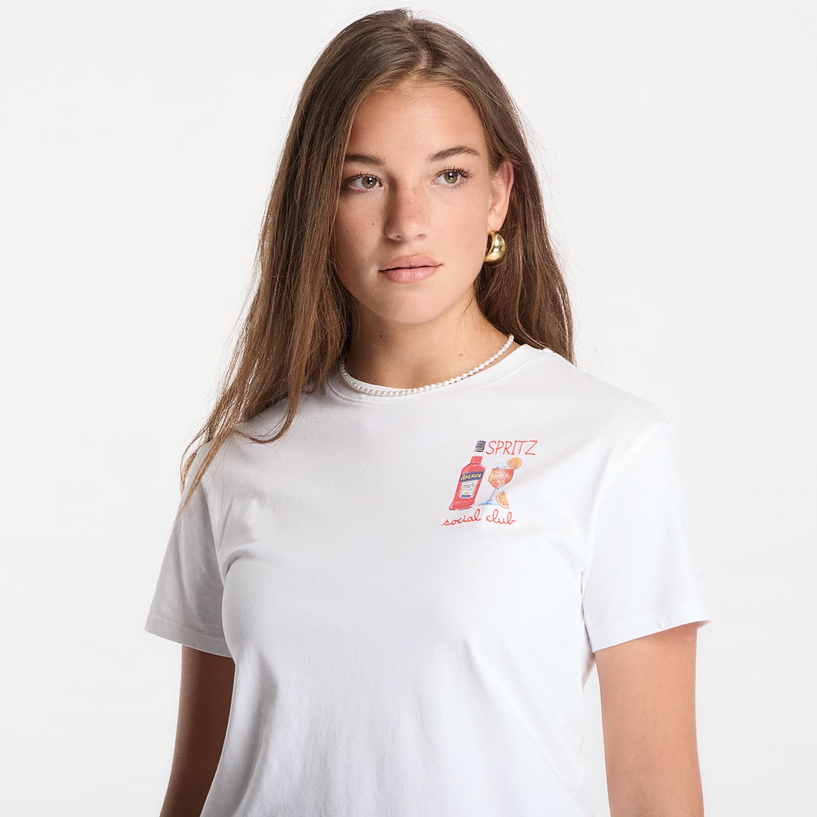 T-shirts femme MC2 Saint Barth Emilie T-Shirt Social Spritz