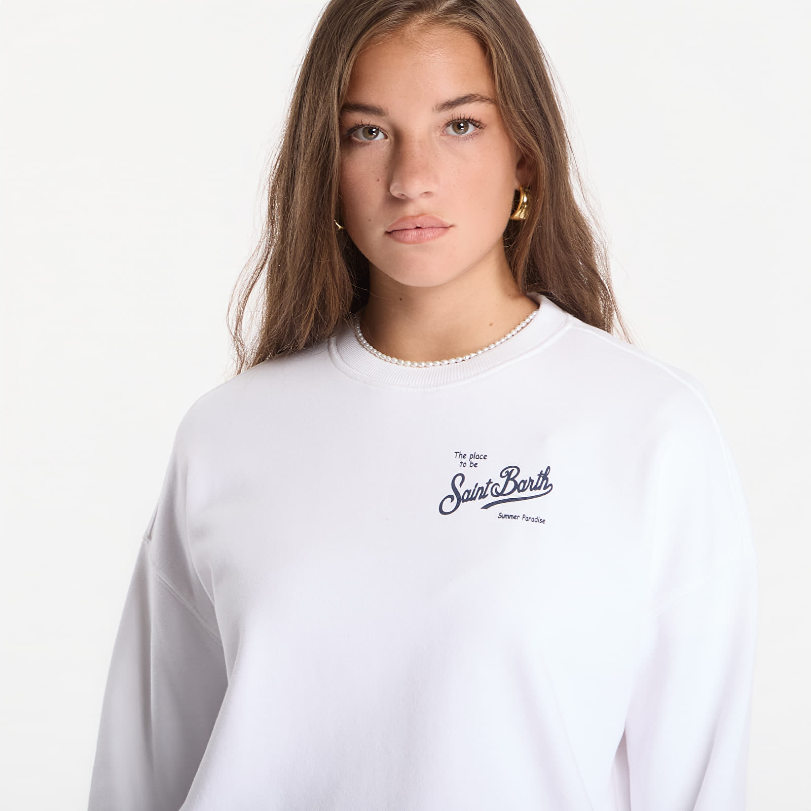 Mikiny MC2 Saint Barth Stardust Sweatshirt SB Classic