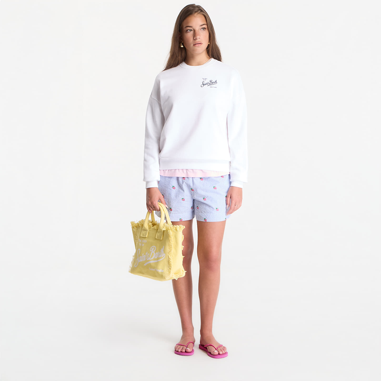 Mikiny MC2 Saint Barth Stardust Sweatshirt SB Classic