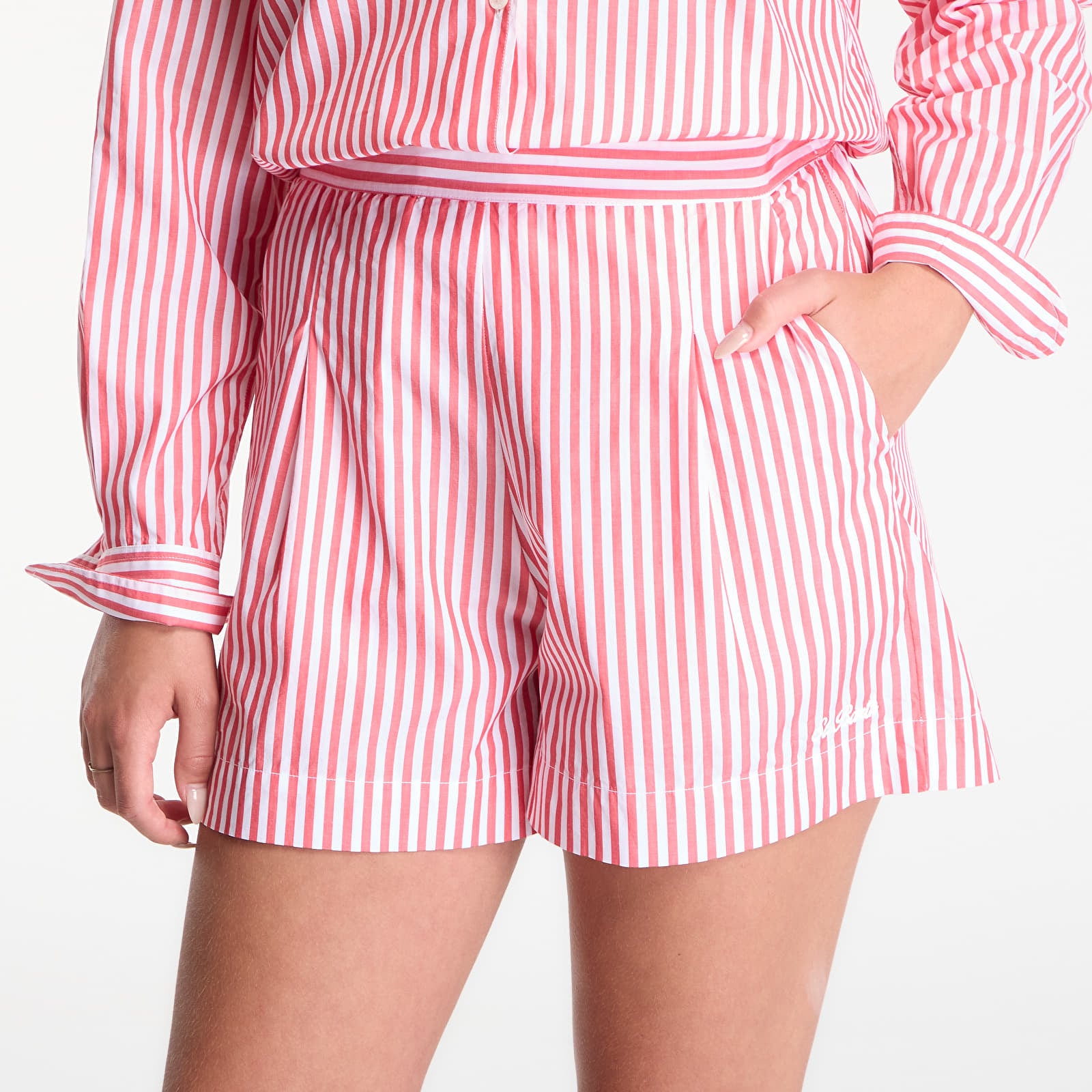 Korte broeken MC2 Saint Barth Amani Short Pant Cotton SB Stripes V
