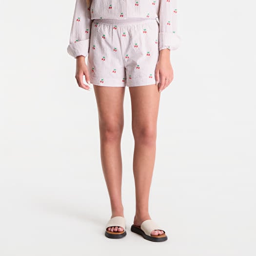 Szorty MC2 Saint Barth Meave Short Pant Seersucker Stripes V Cherry