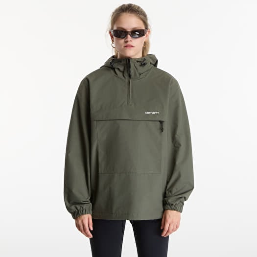 Μπουφάν Carhartt WIP Windbreaker Pullover UNISEX Leaf/ White