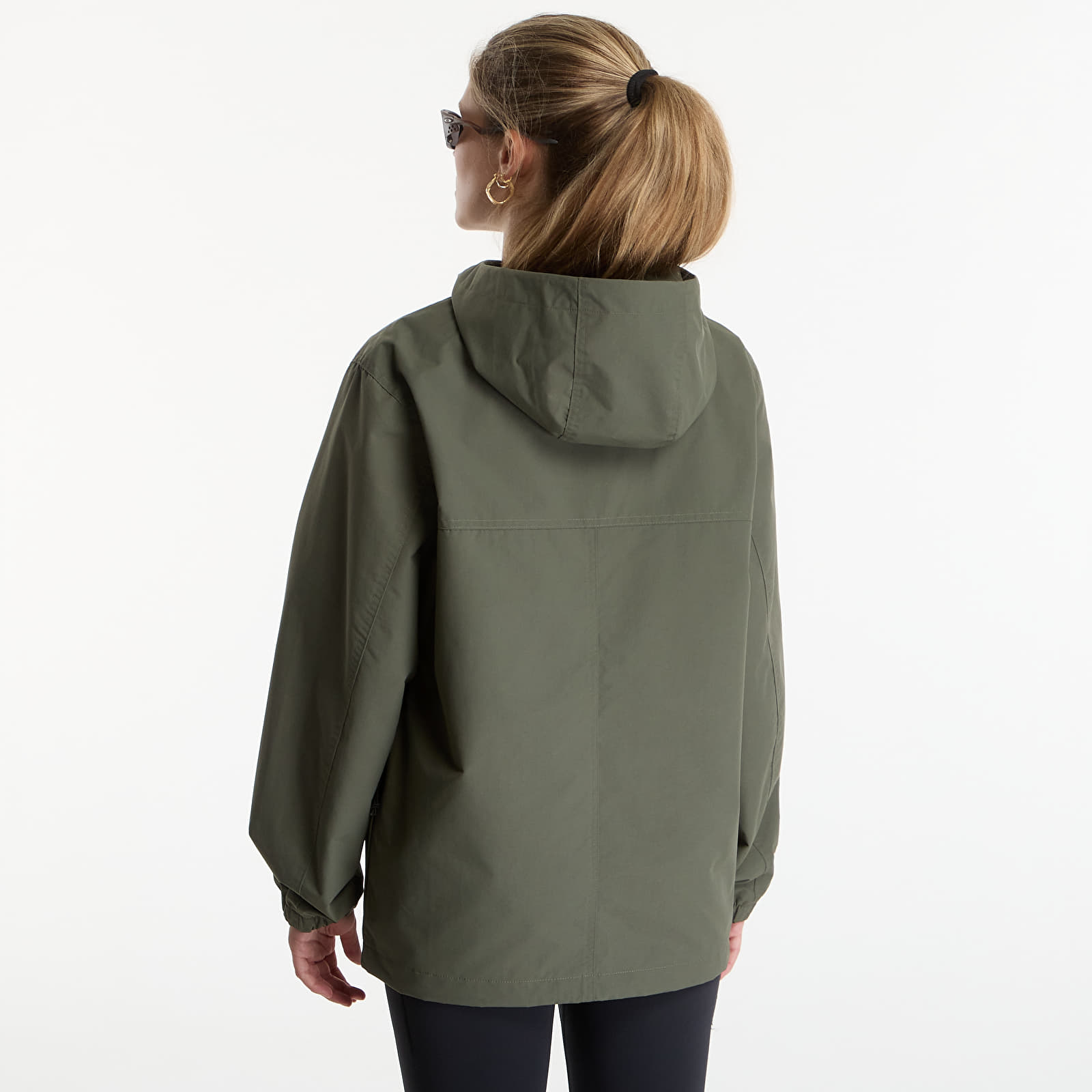 Herrenjacken Carhartt WIP Windbreaker Pullover UNISEX Leaf/ White