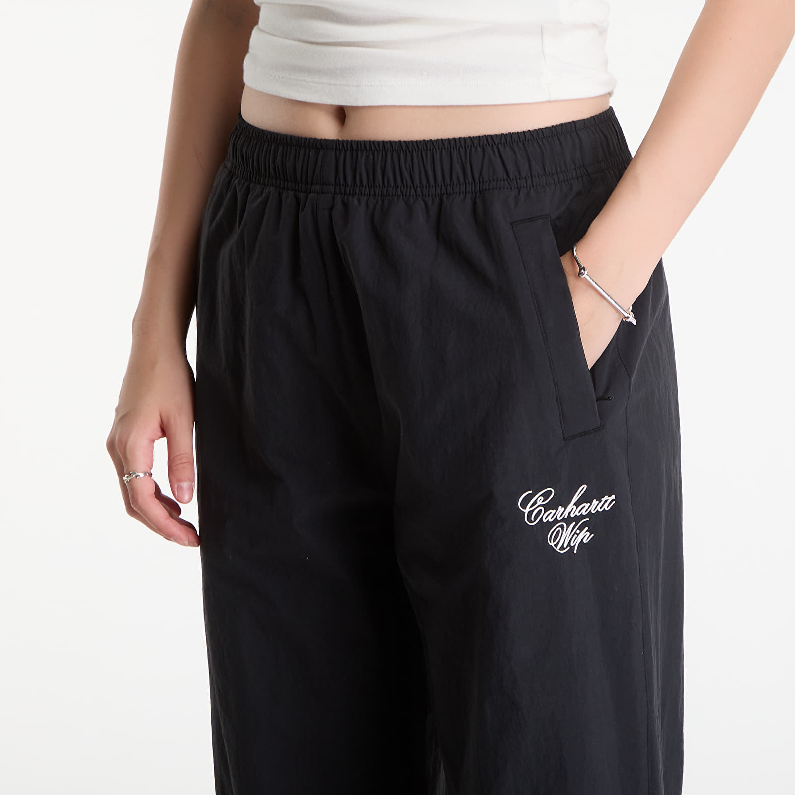 Herren-Sweatpants Carhartt WIP Travon Pant UNISEX Black/ Wax