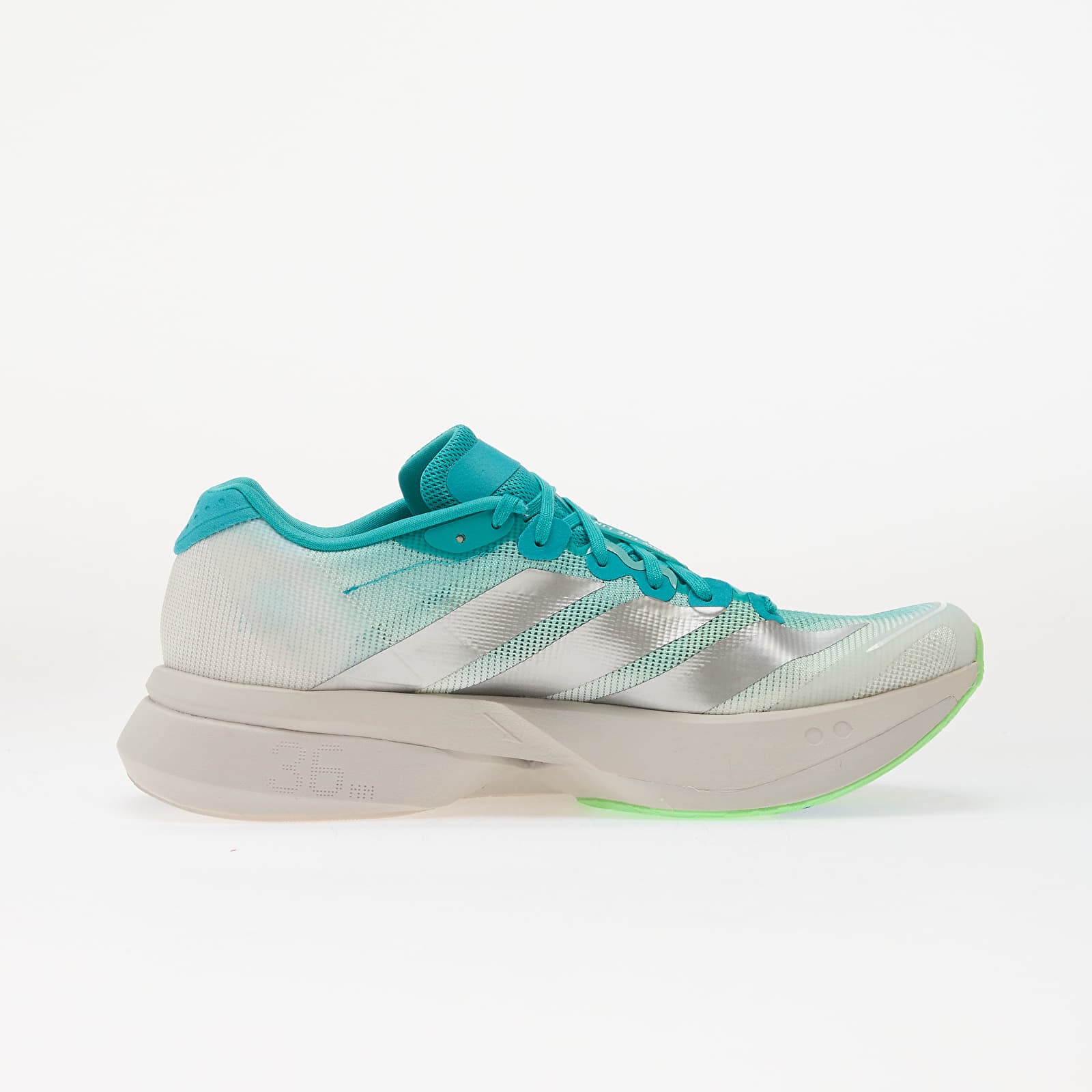 Naisten lenkkarit ja kengät adidas ADIZERO Boston 13 Running Hi-Res Aqua/ Matte Silver/ Grey One