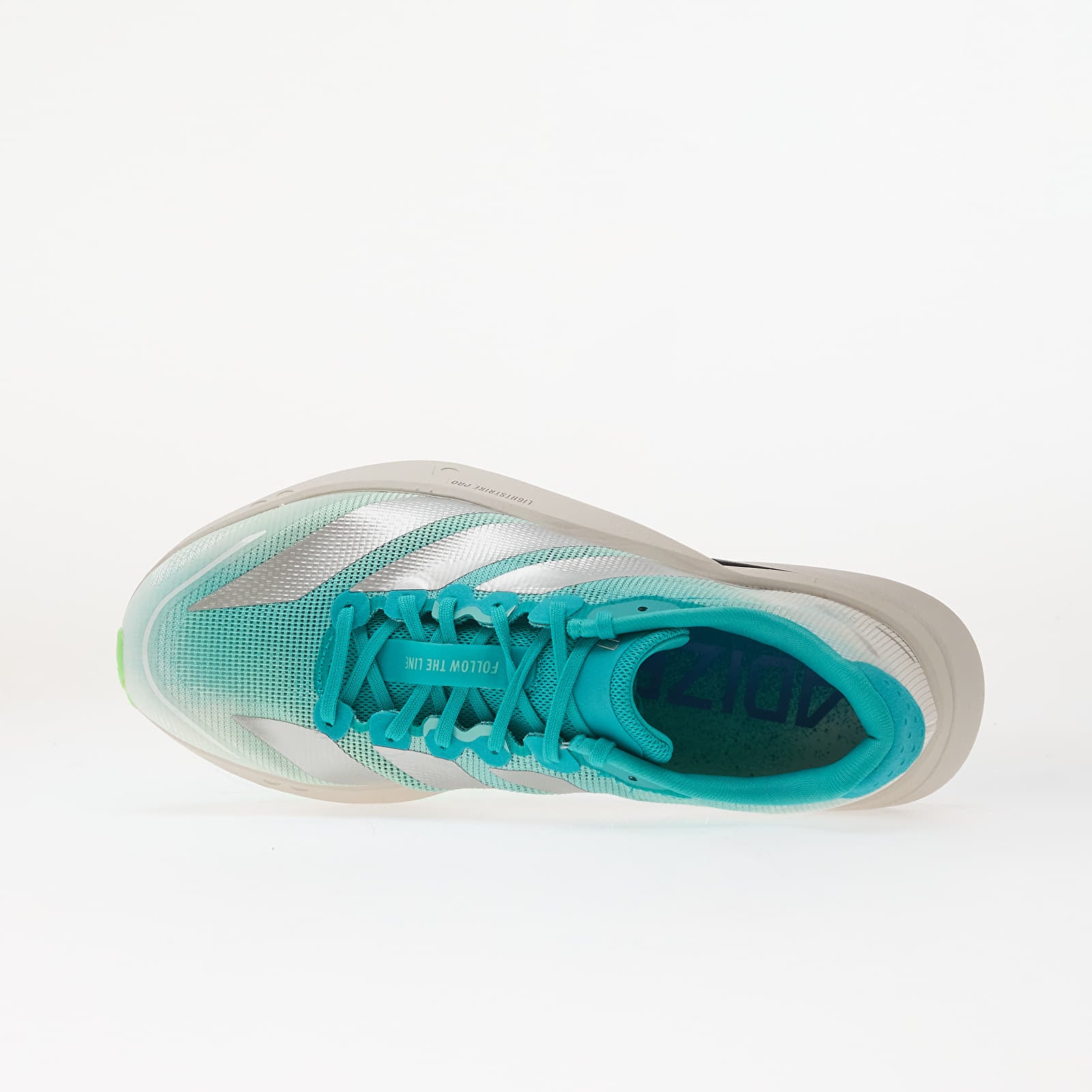 Naisten lenkkarit ja kengät adidas ADIZERO Boston 13 Running Hi-Res Aqua/ Matte Silver/ Grey One